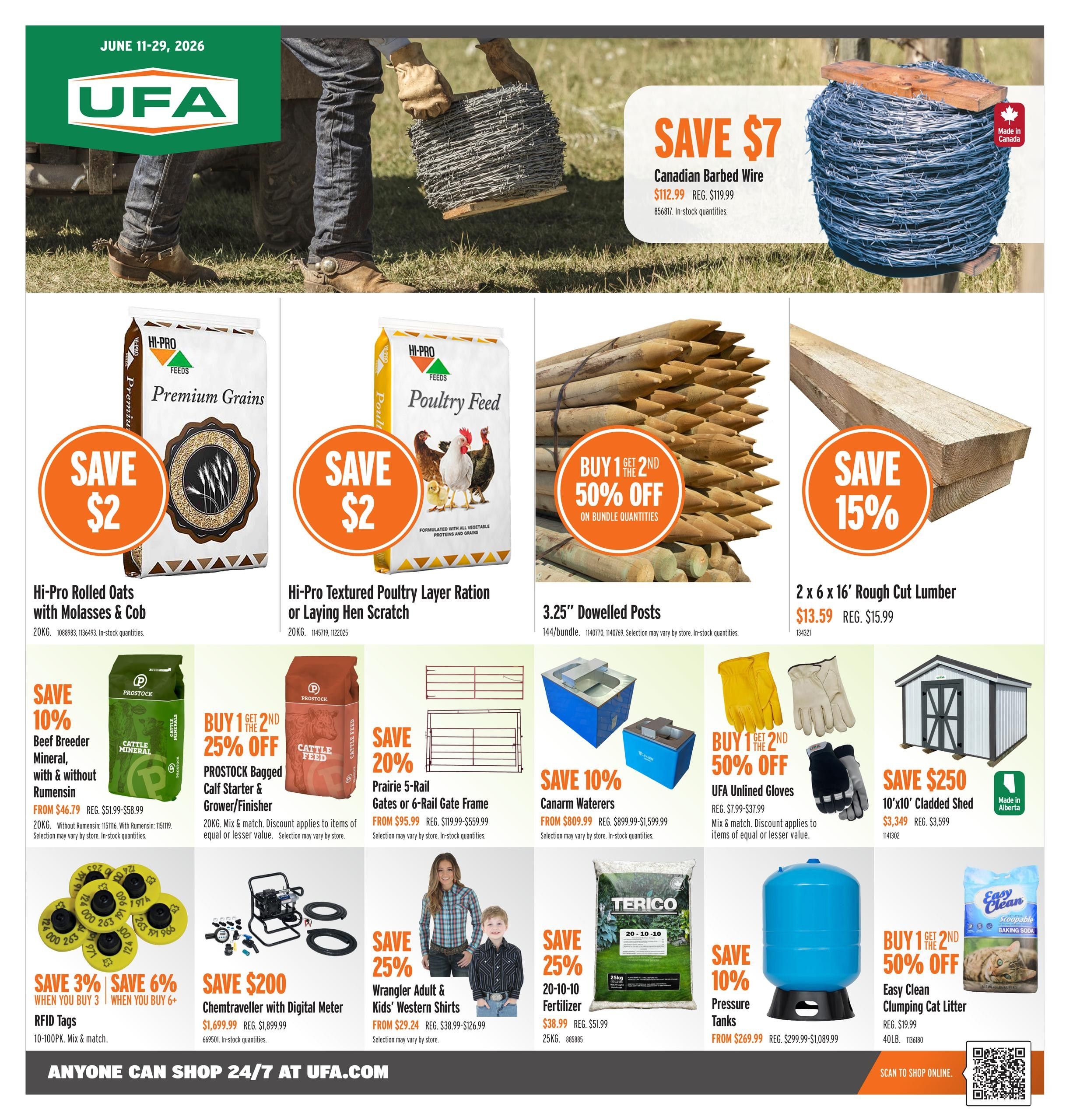 UFA Co-operative Limited Flyer June 11 to 29