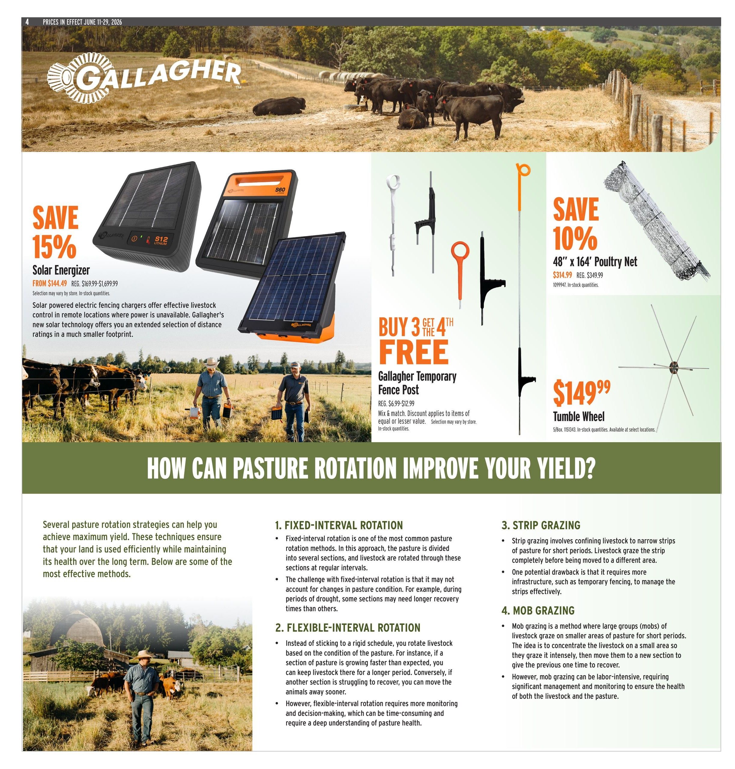 UFA Co-operative Limited Flyer June 11 to 29