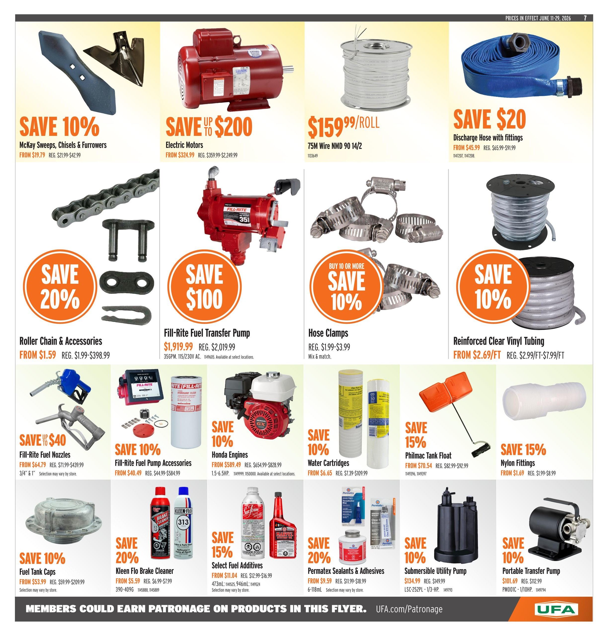 UFA Co-operative Limited Flyer June 11 to 29