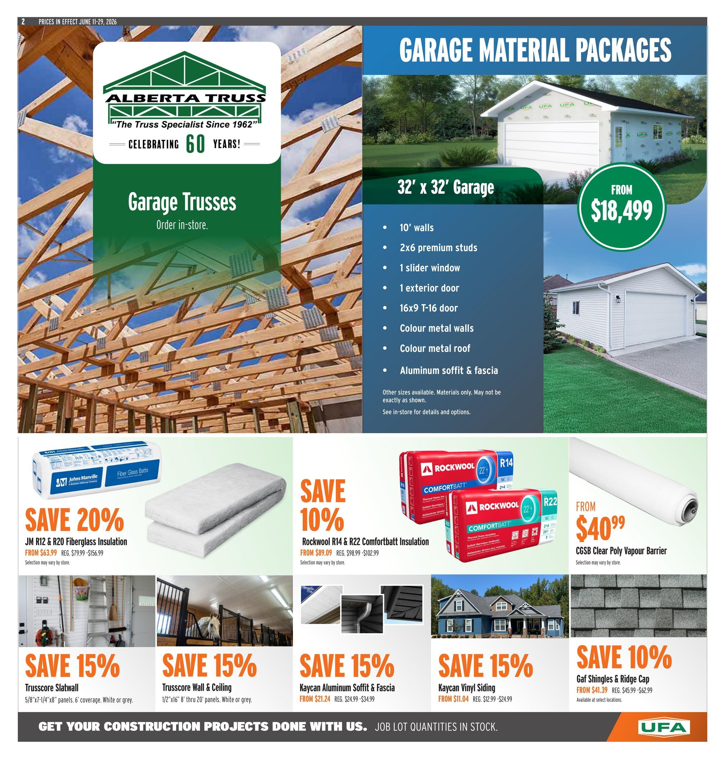 UFA Co-operative Limited Flyer June 11 to 29