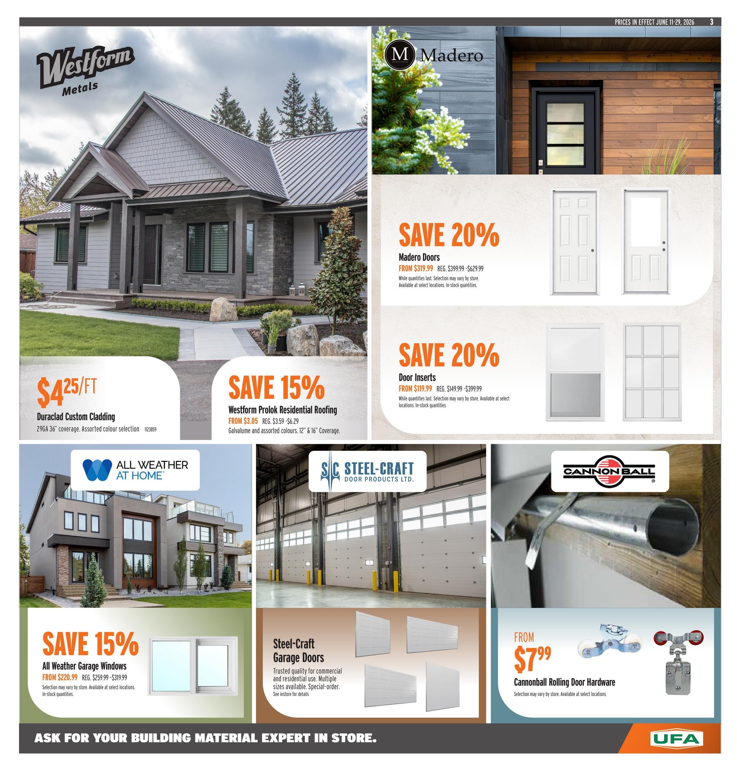 UFA Co-operative Limited Flyer June 11 to 29