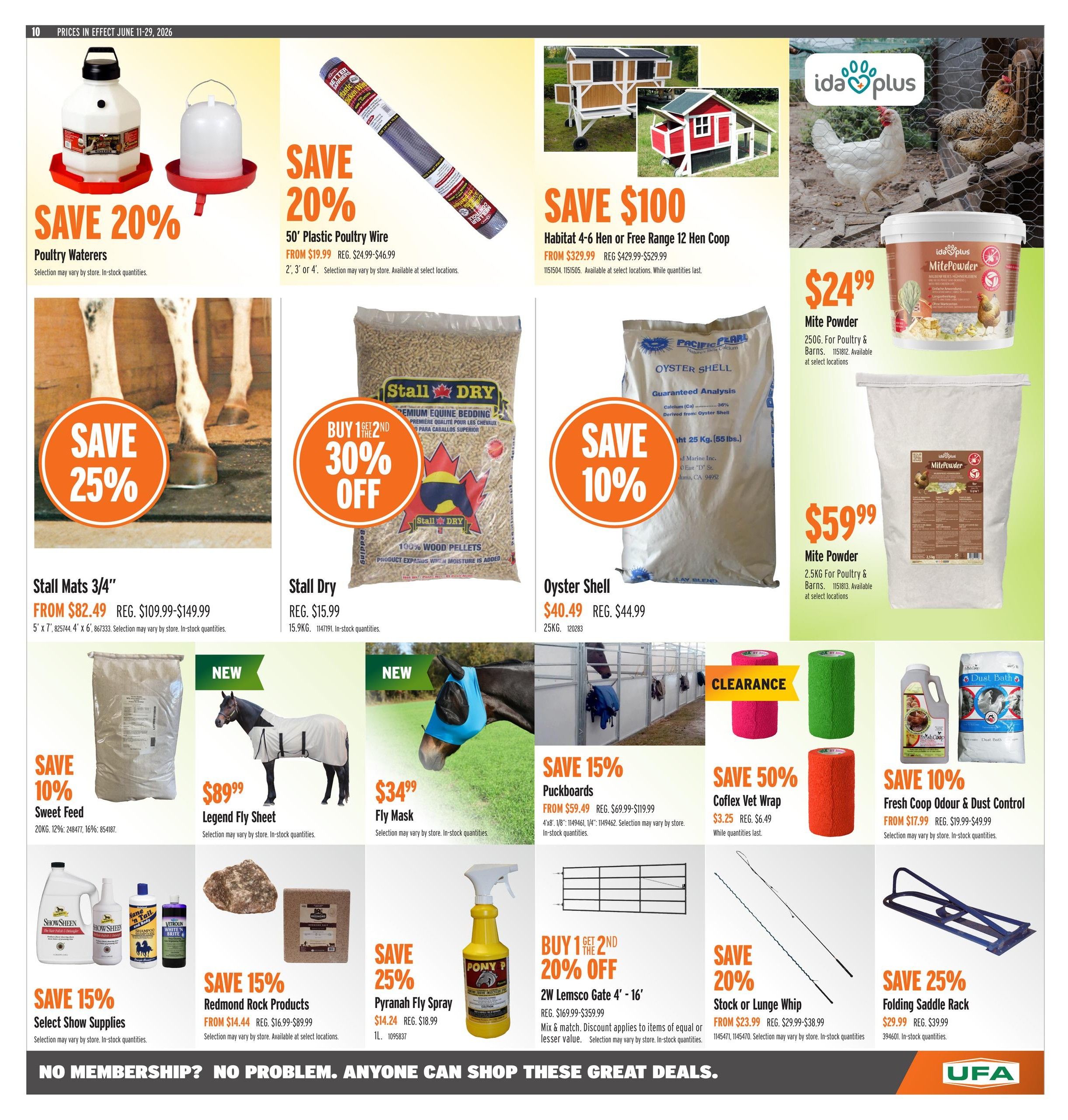 UFA Co-operative Limited Flyer June 11 to 29