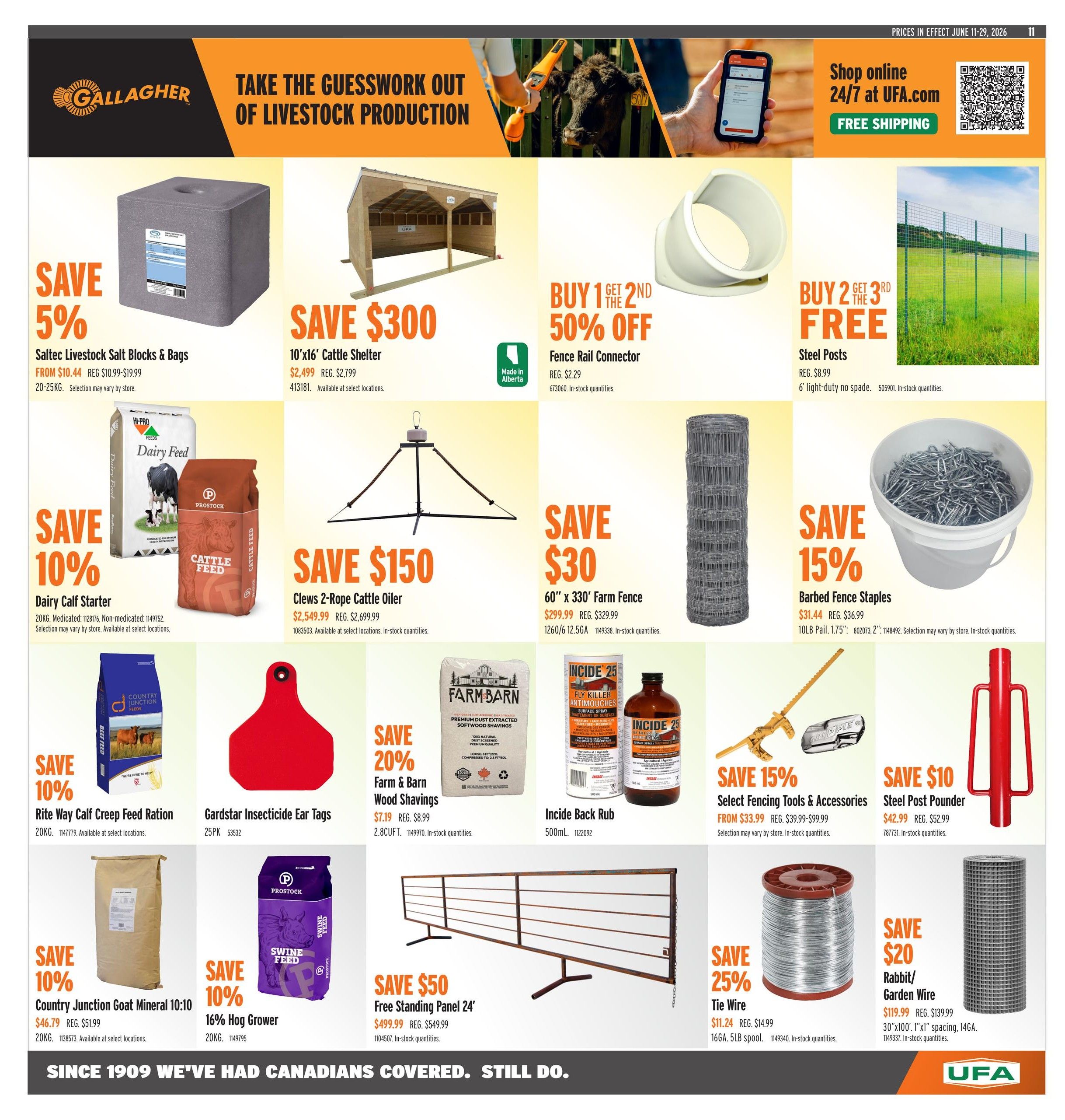 UFA Co-operative Limited Flyer June 11 to 29