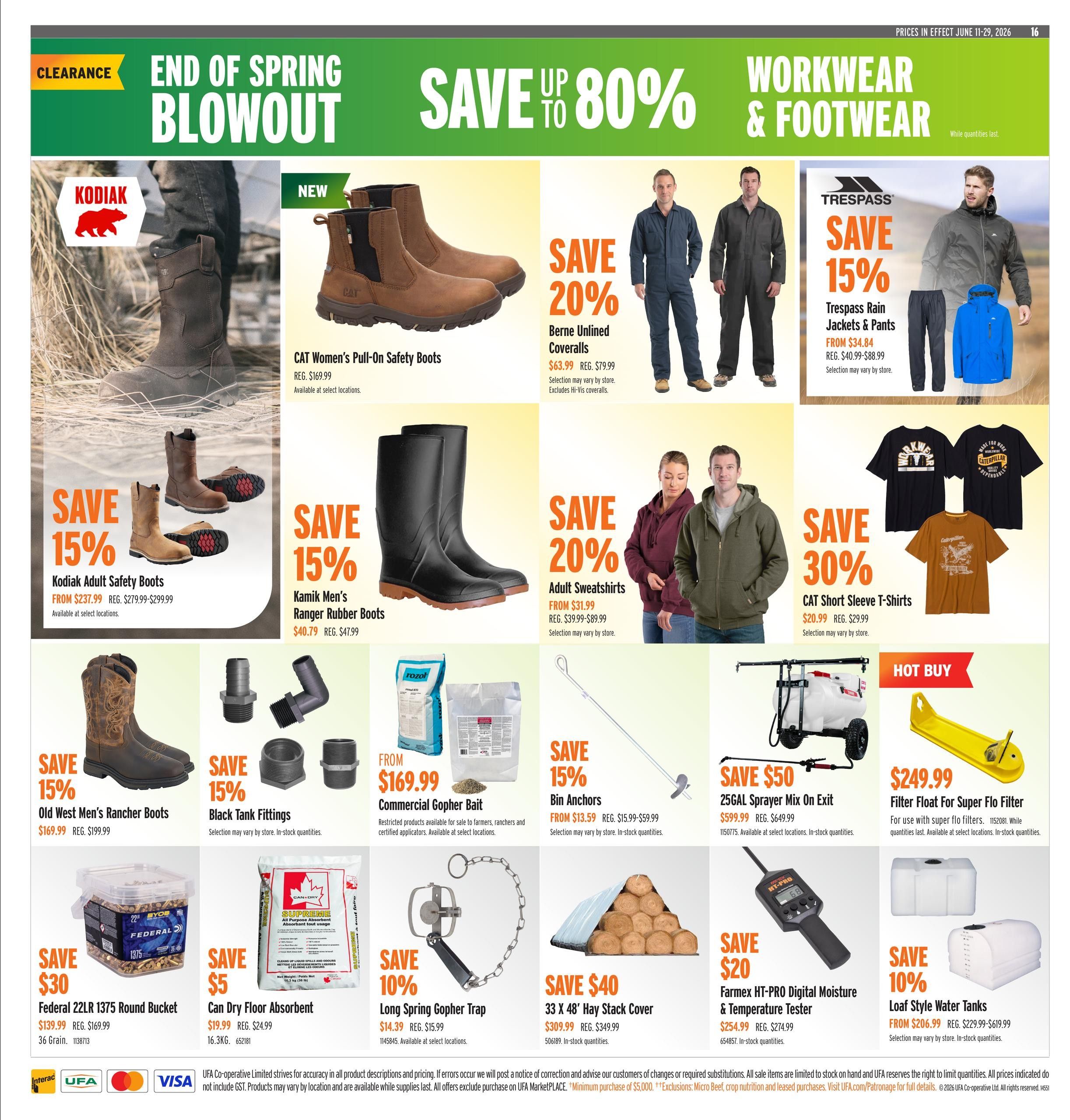 UFA Co-operative Limited Flyer June 11 to 29