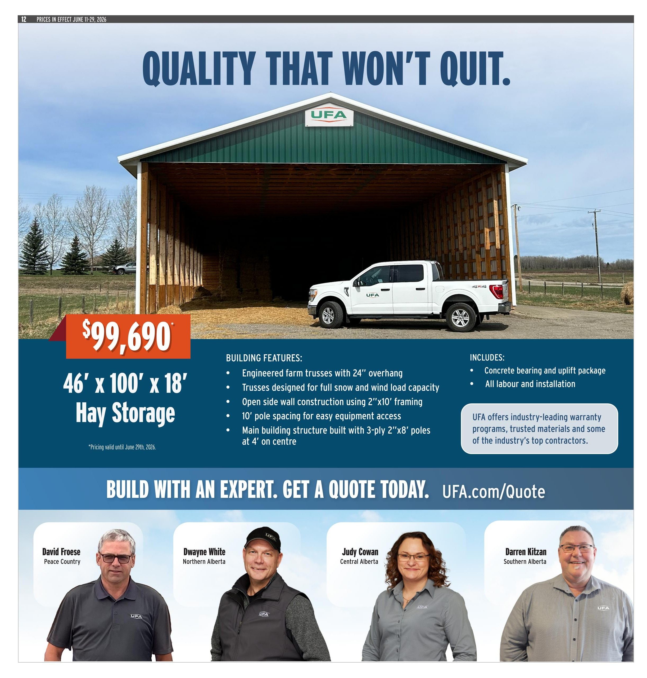 UFA Co-operative Limited Flyer June 11 to 29