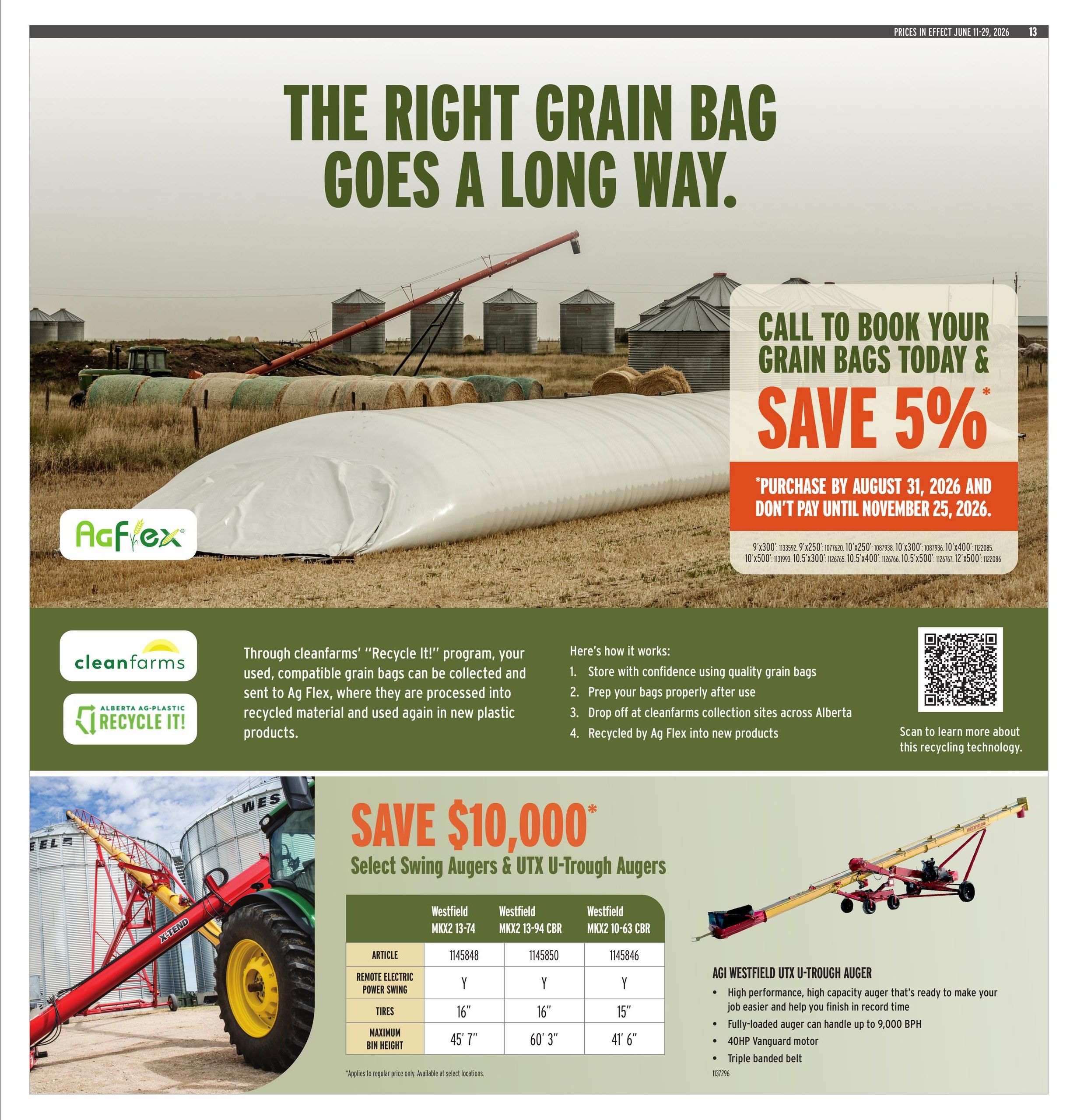 UFA Co-operative Limited Flyer June 11 to 29