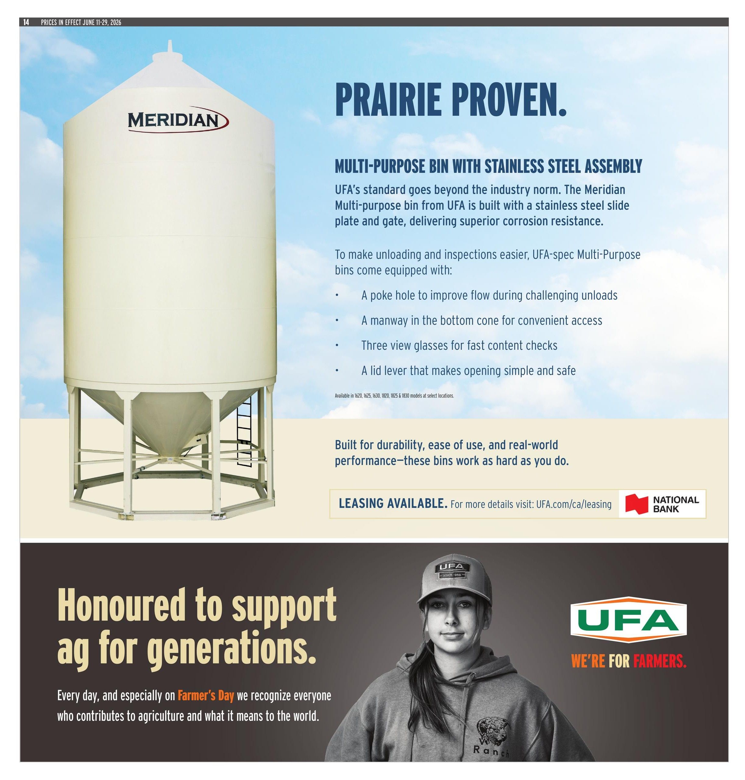 UFA Co-operative Limited Flyer June 11 to 29