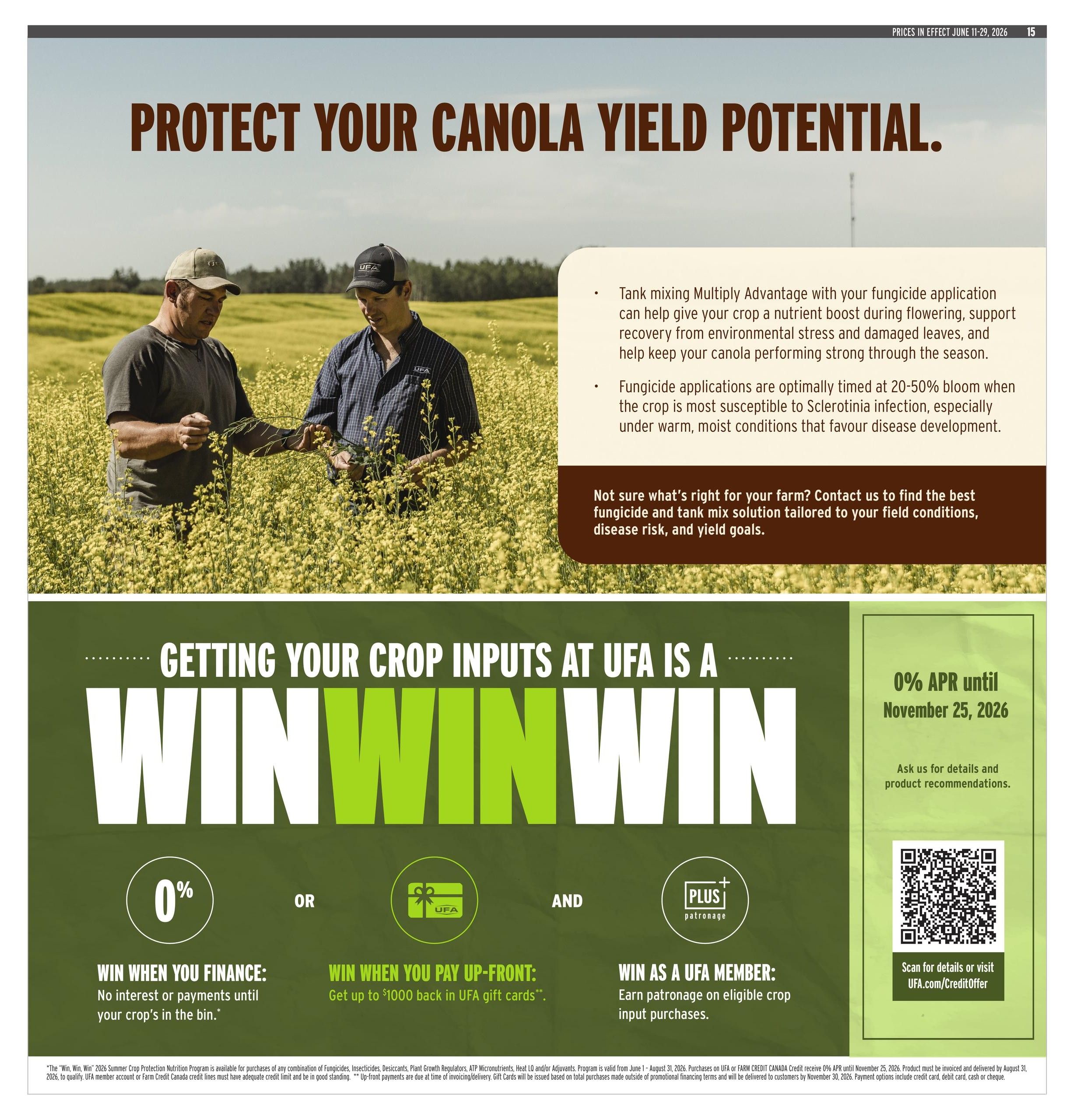 UFA Co-operative Limited Flyer June 11 to 29