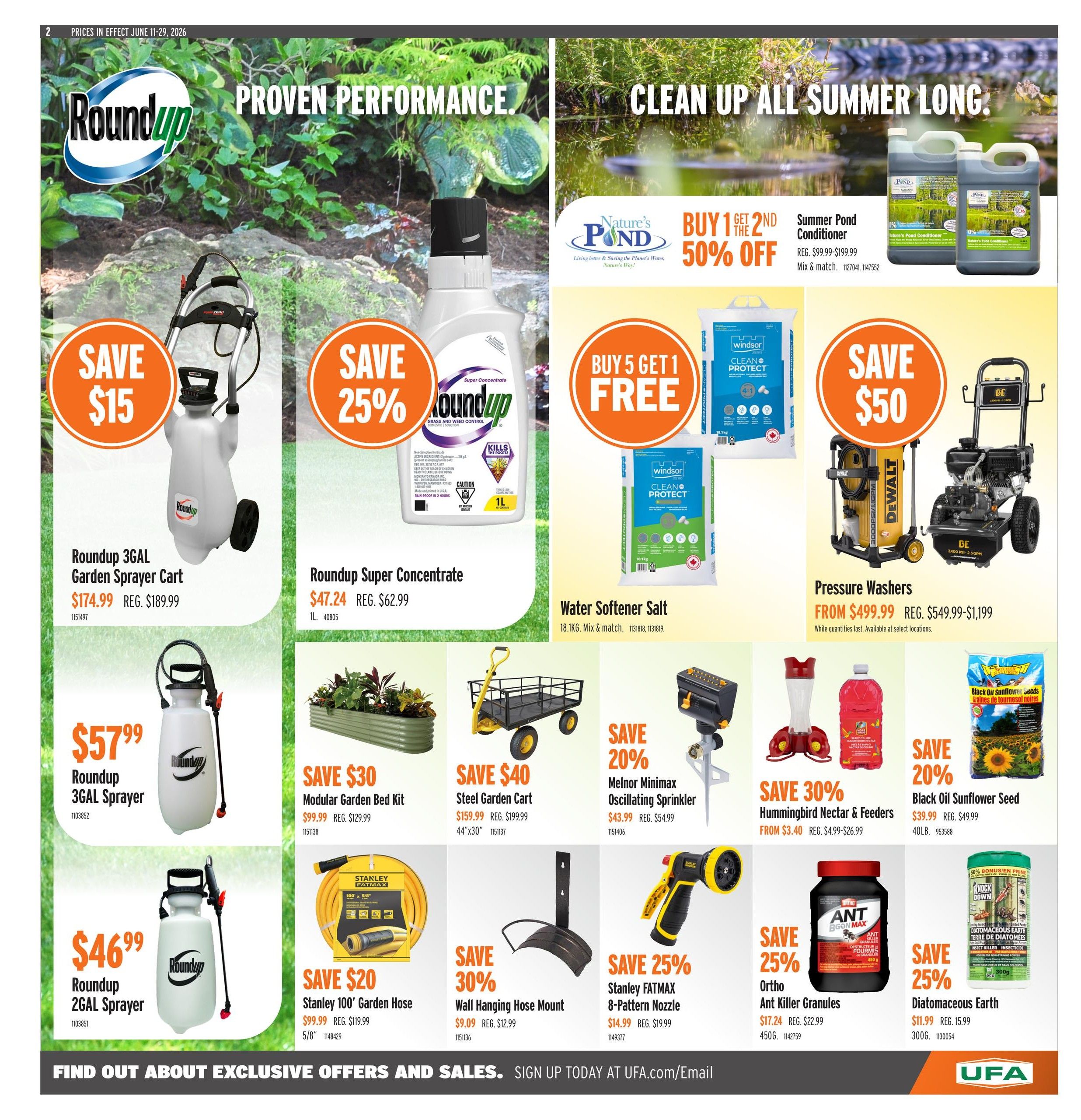 UFA Co-operative Limited Flyer June 11 to 29