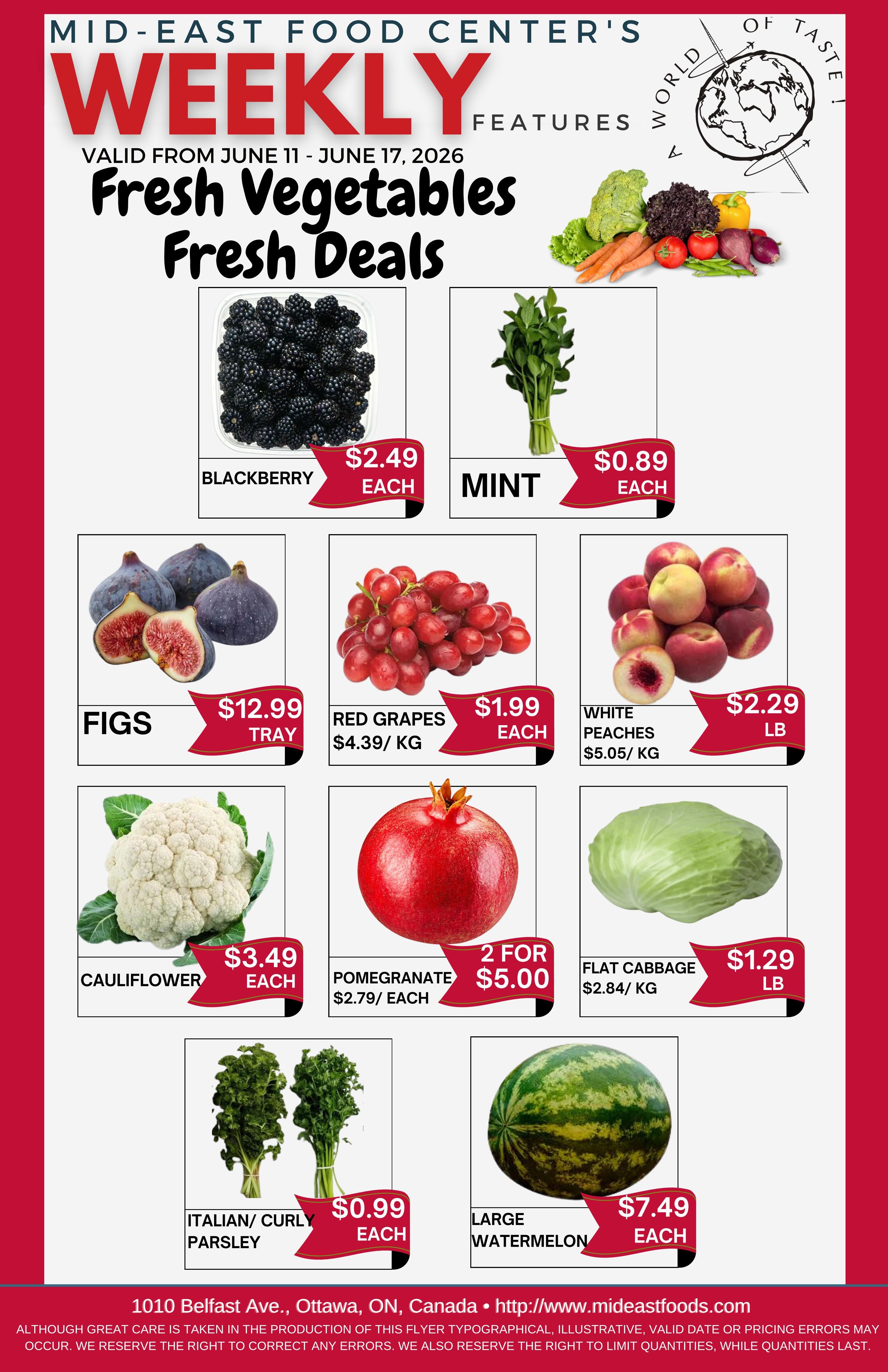 Mid-East Food Centre Flyer June 11 to 17