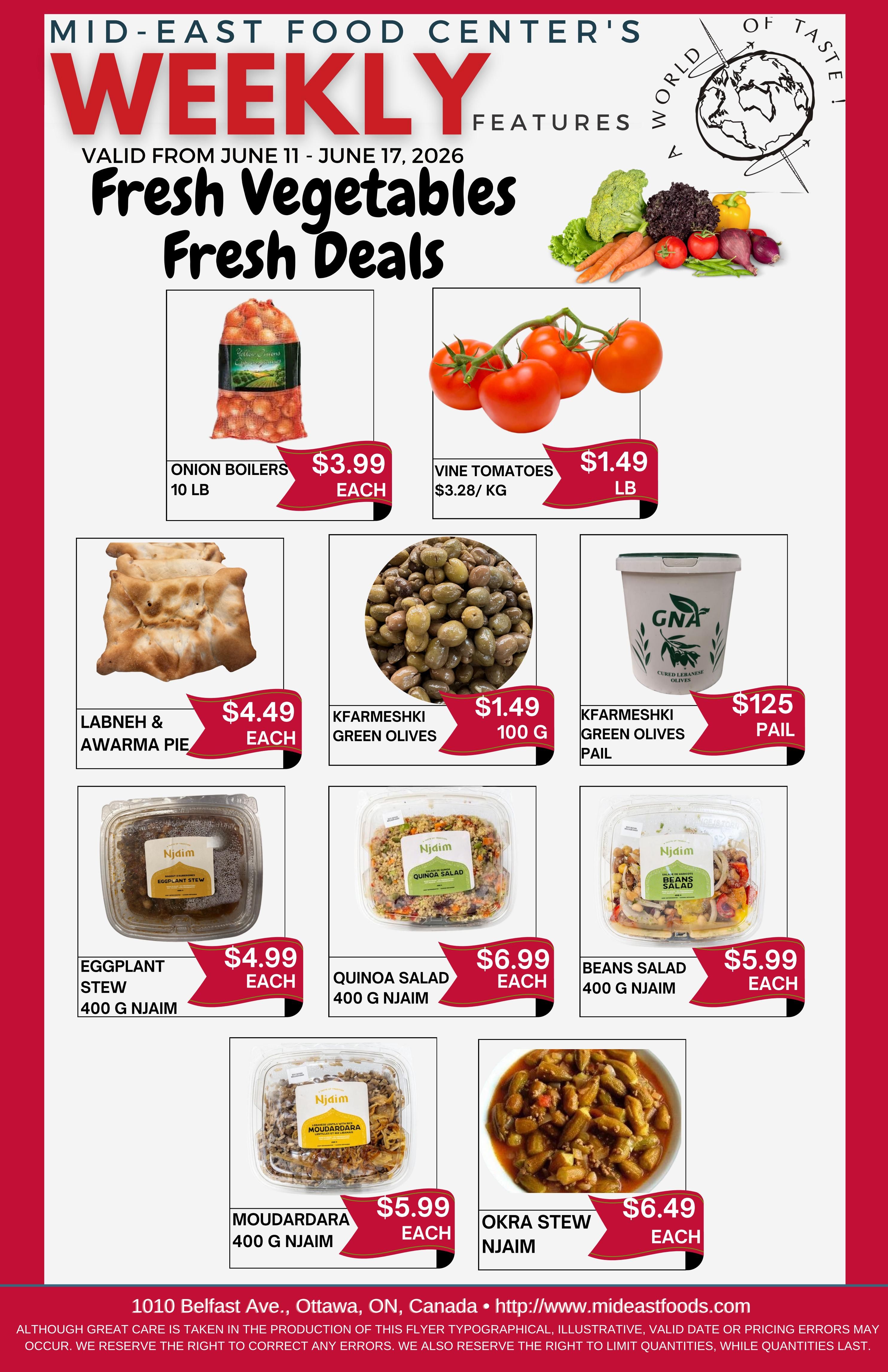 Mid-East Food Centre Flyer June 11 to 17