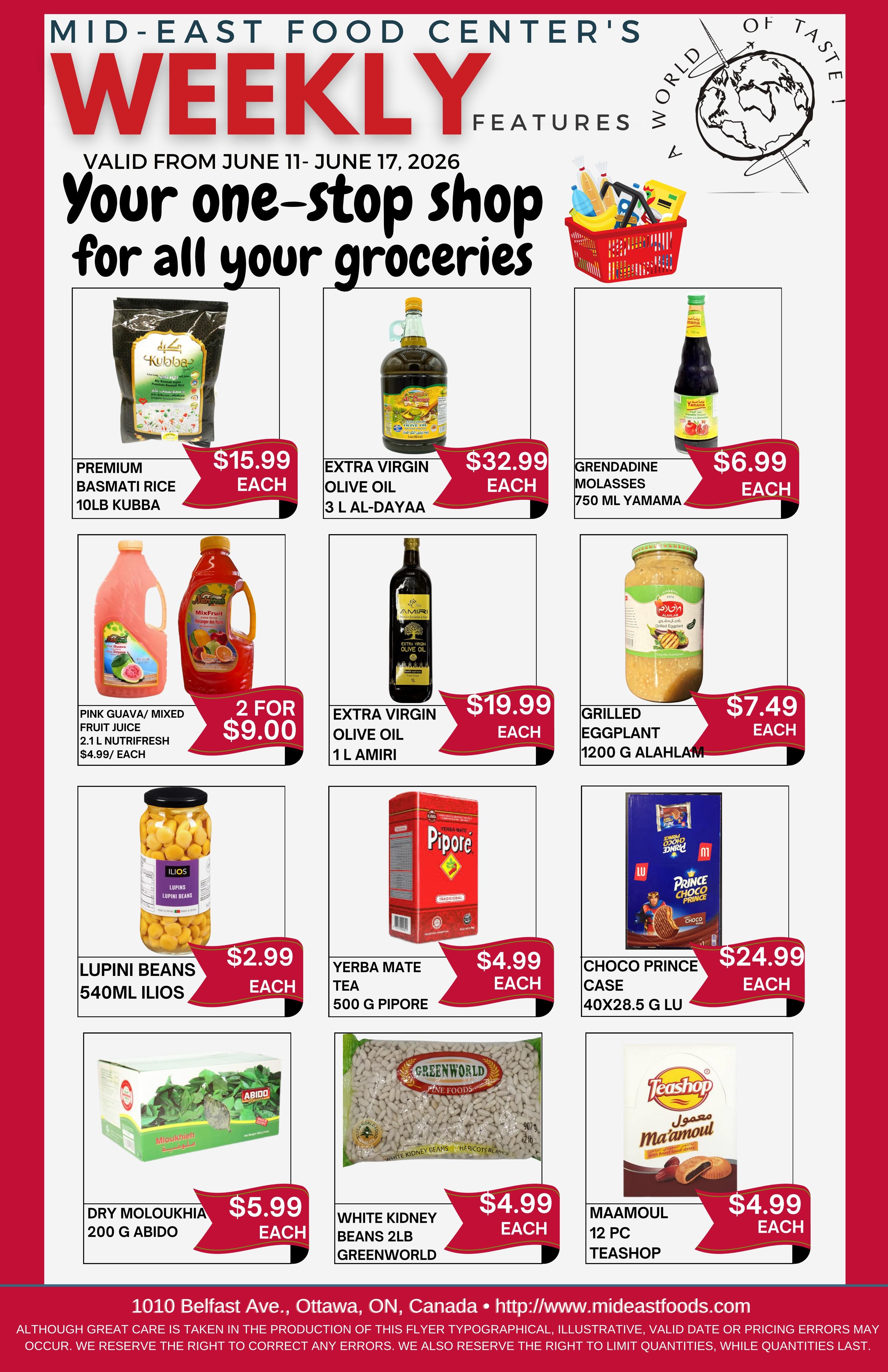 Mid-East Food Centre Flyer June 11 to 17