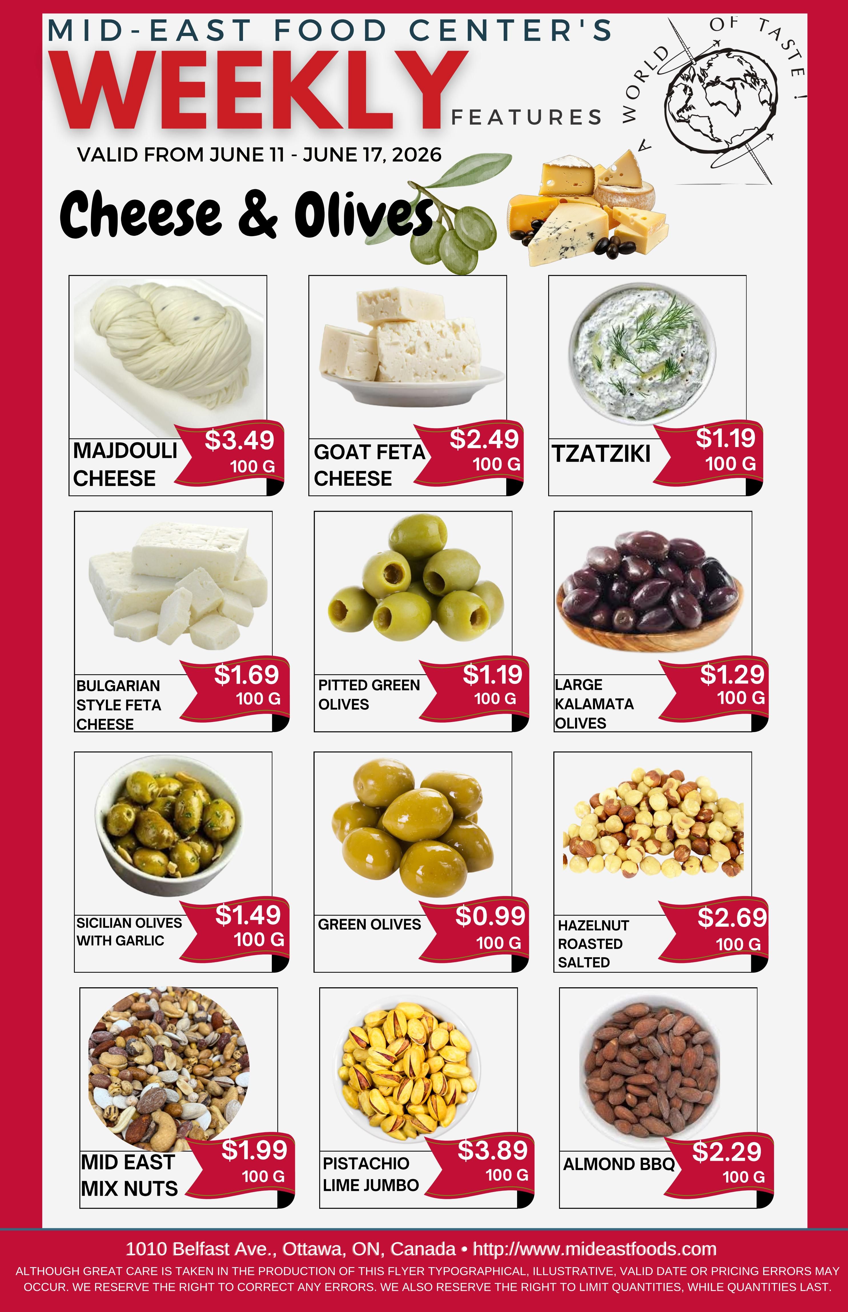 Mid-East Food Centre Flyer June 11 to 17