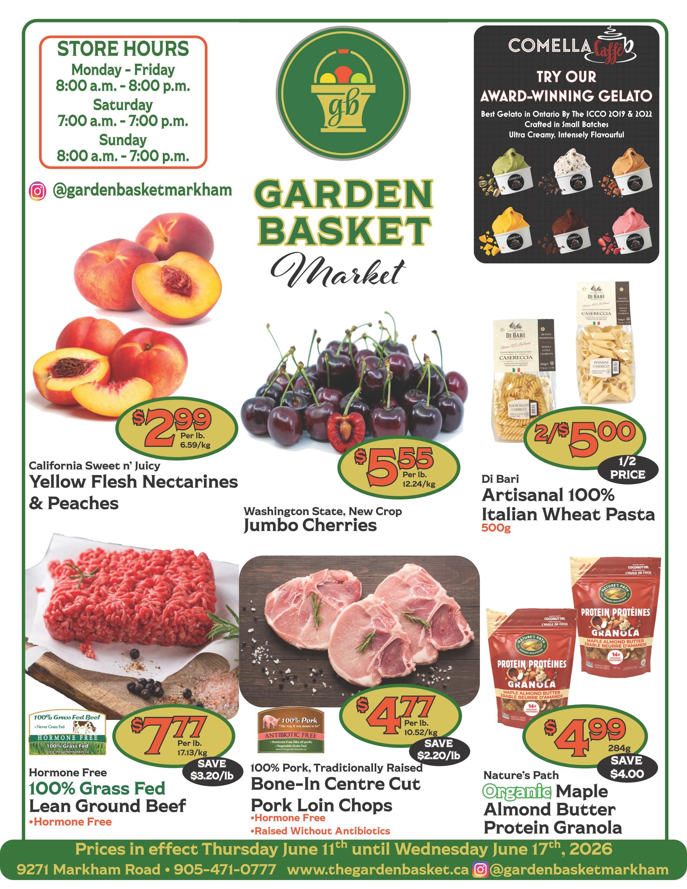 The Garden Basket Flyer June 11 to 17