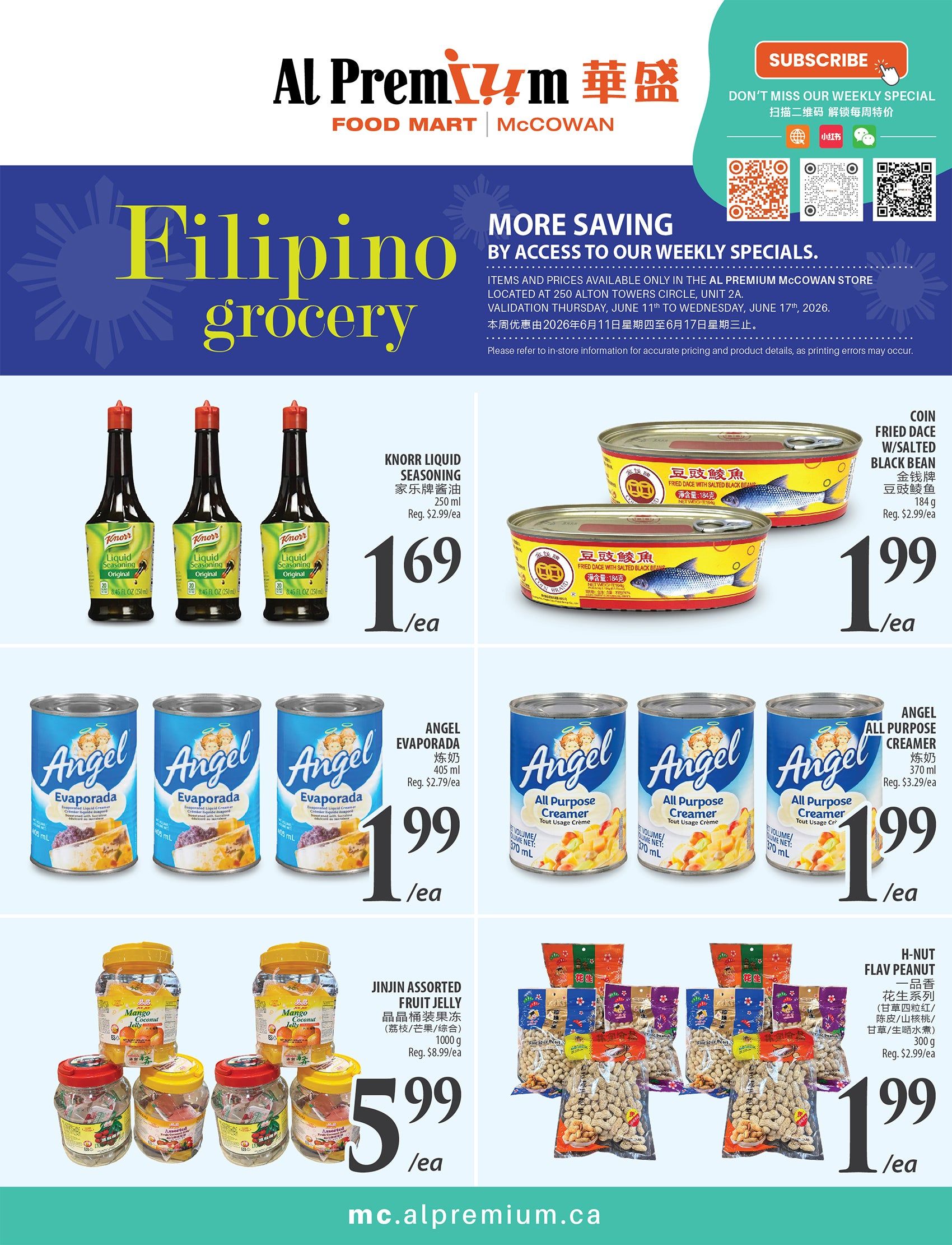 Al Premium Food Mart (McCowan) Flyer June 11 to 17