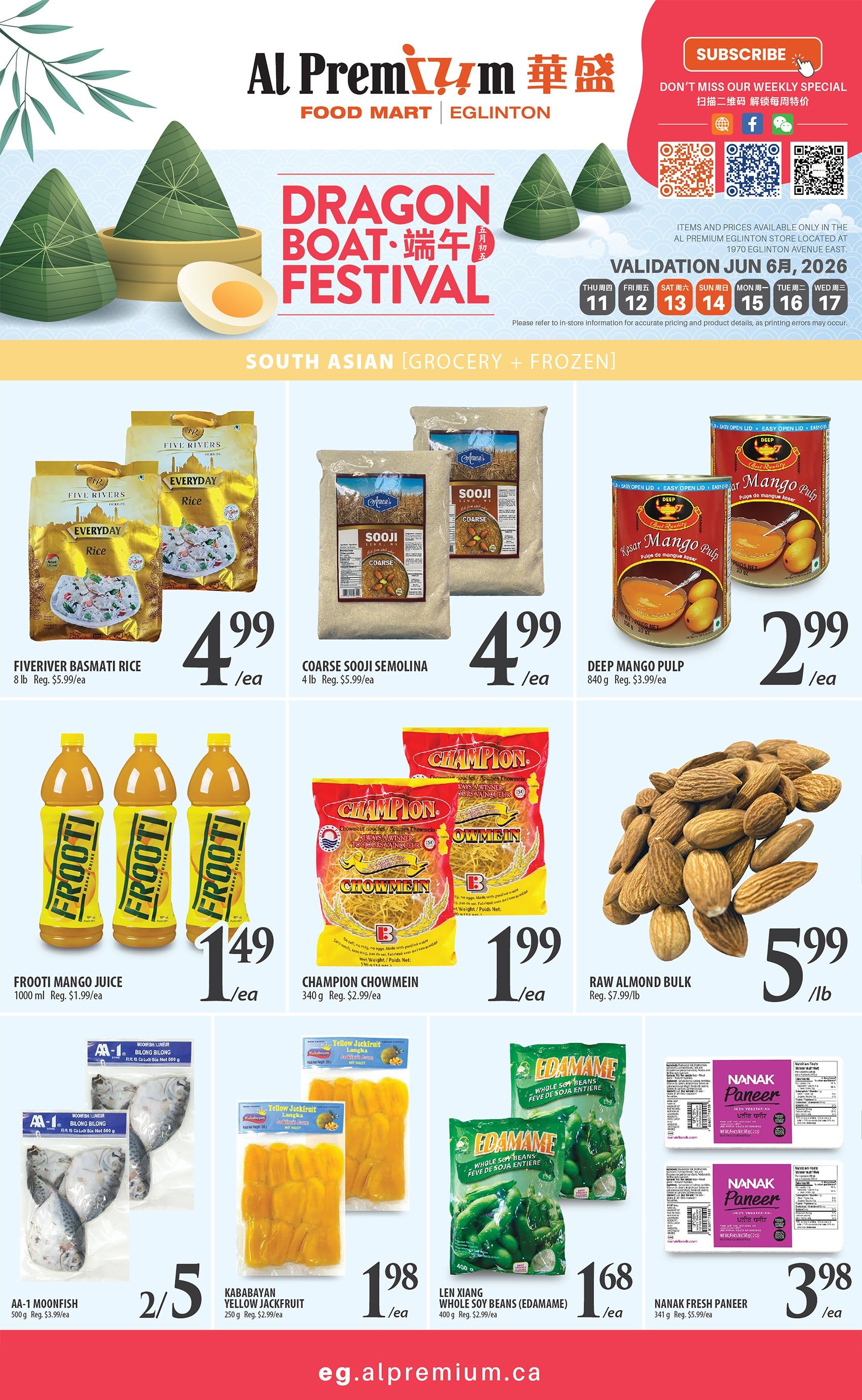 Al Premium Food Mart (Eglinton Ave.) Flyer June 11 to 17