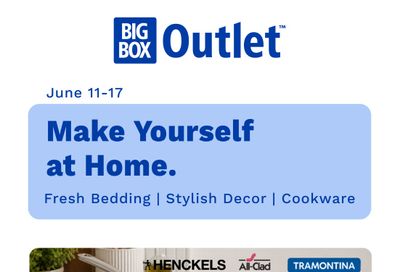 Big Box Outlet Store Flyer June 11 to 17