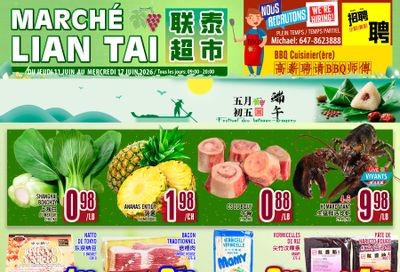 Marche Lian Tai Flyer June 11 to 17