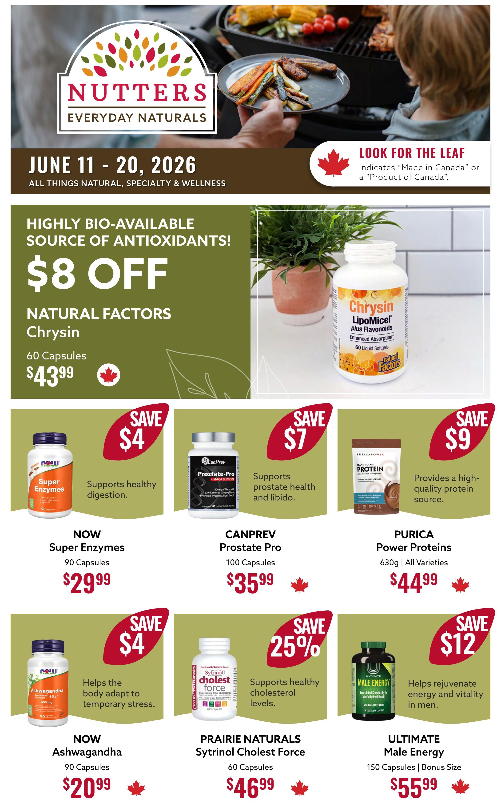Nutters Everyday Naturals Flyer June 11 to 20