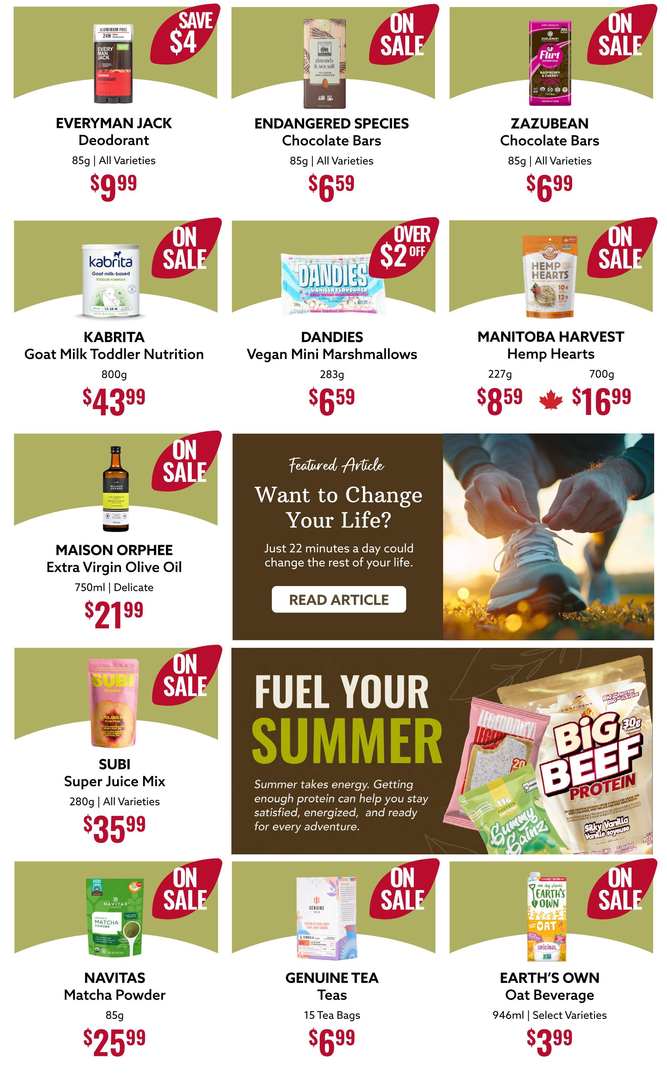Nutters Everyday Naturals Flyer June 11 to 20