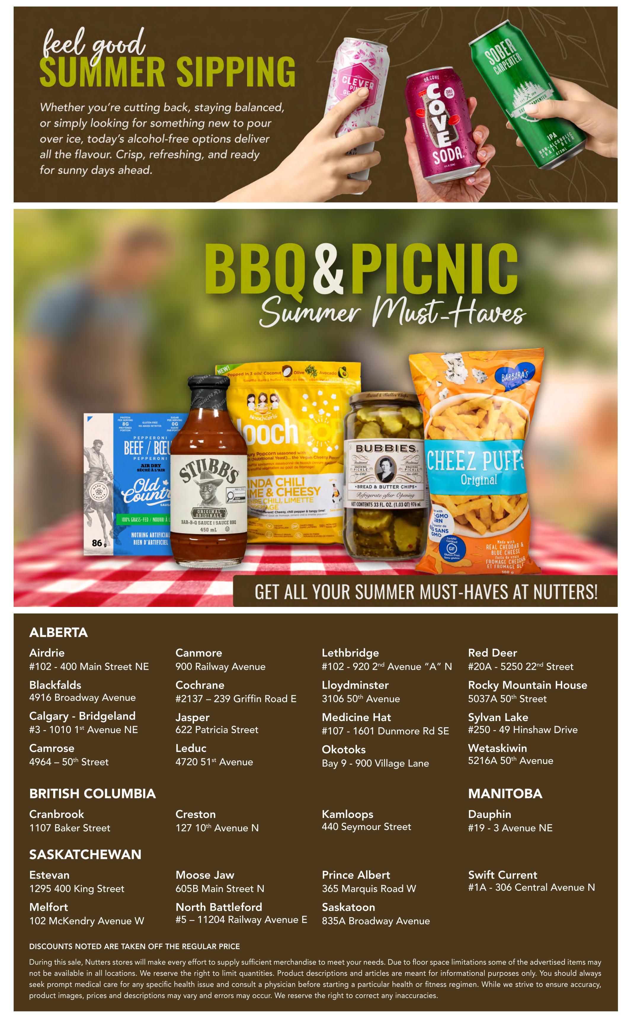 Nutters Everyday Naturals Flyer June 11 to 20