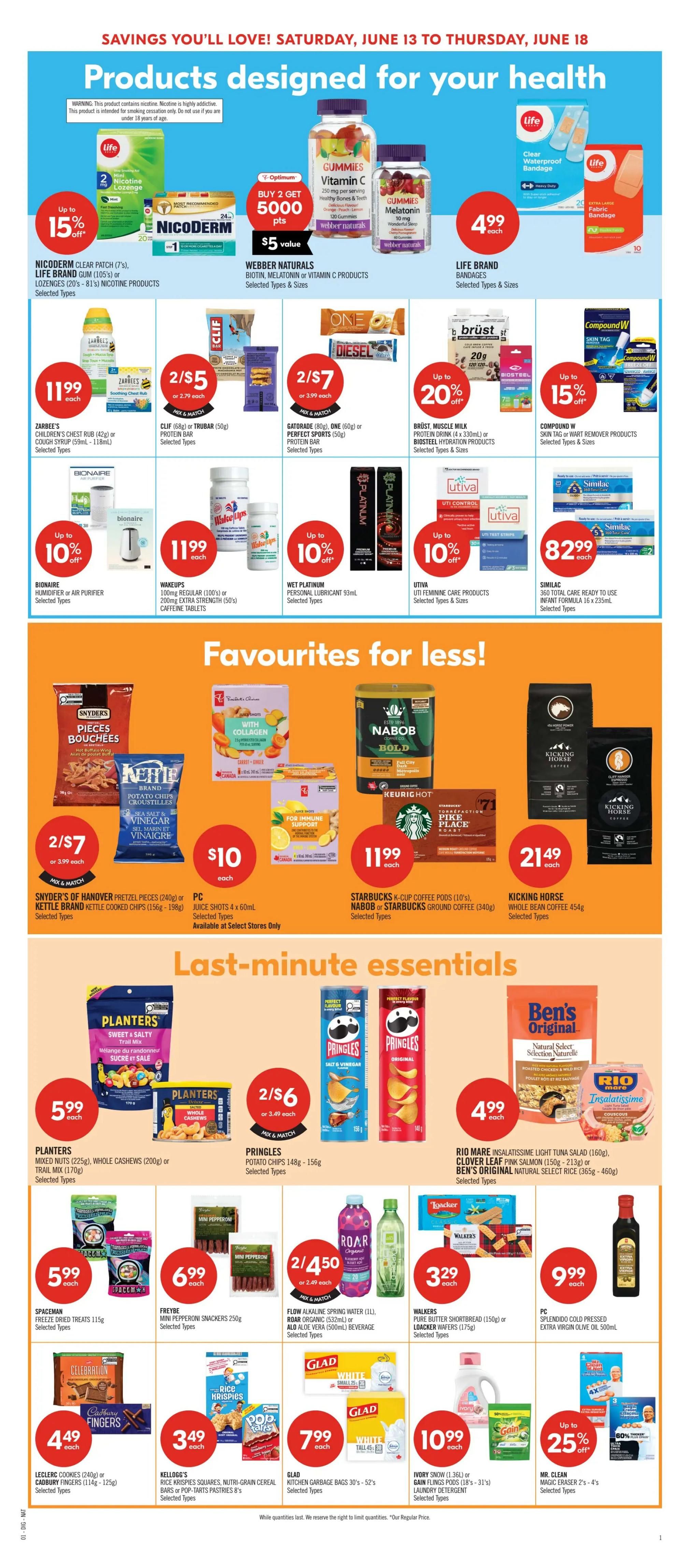 Shoppers Drug Mart (ON) Flyer June 13 to 18