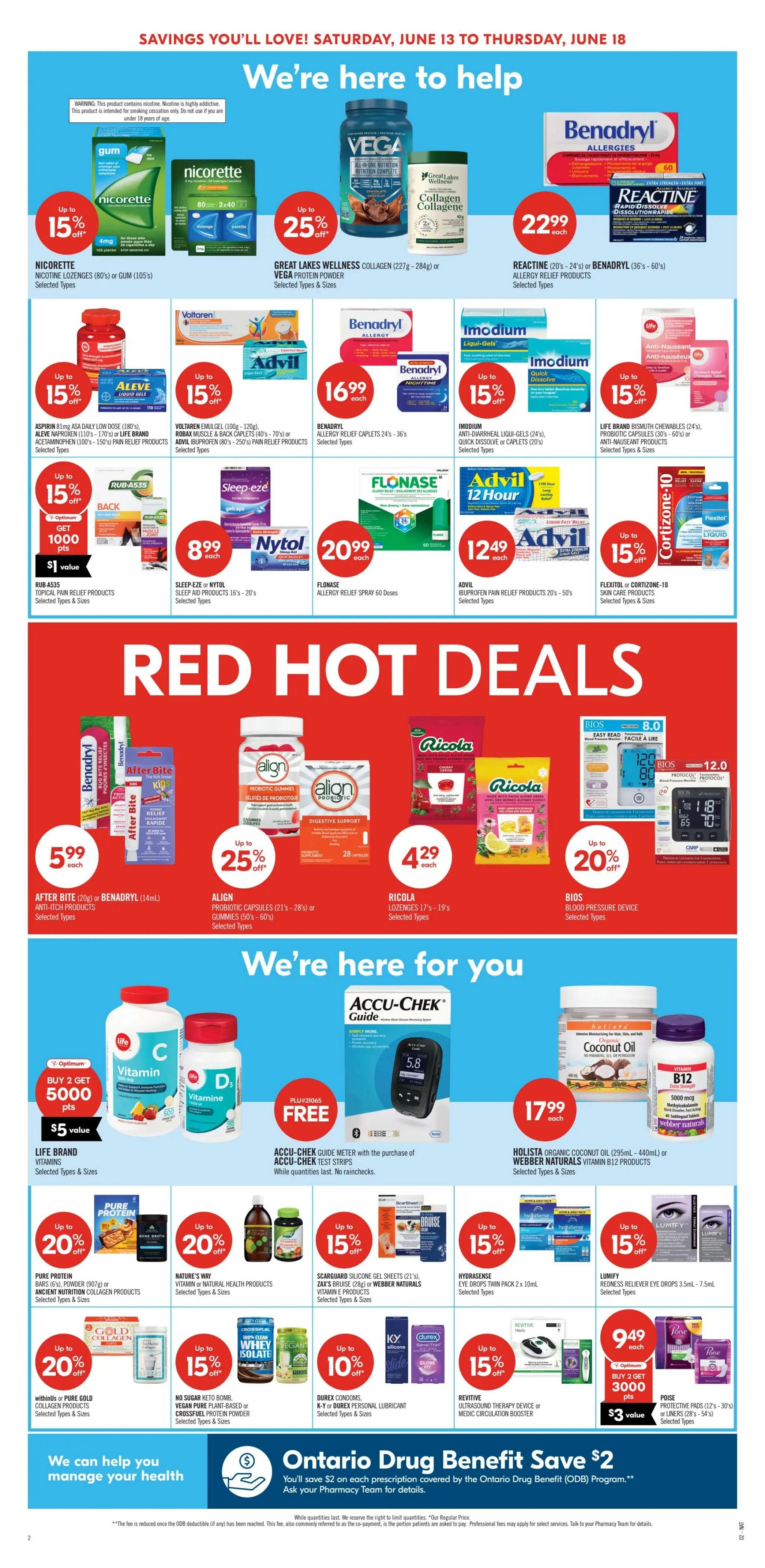Shoppers Drug Mart (ON) Flyer June 13 to 18