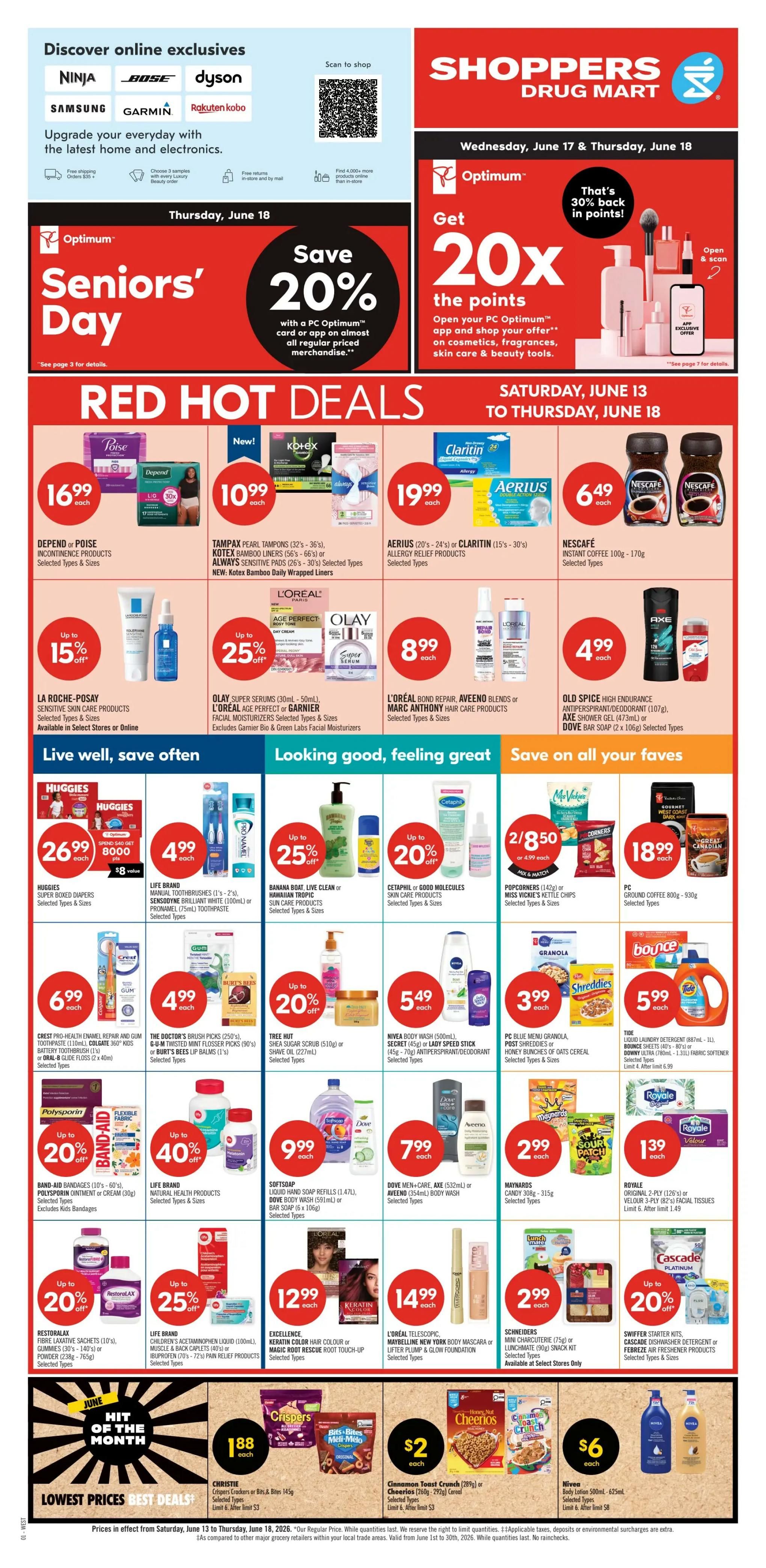 Shoppers Drug Mart (West) Flyer June 13 to 18