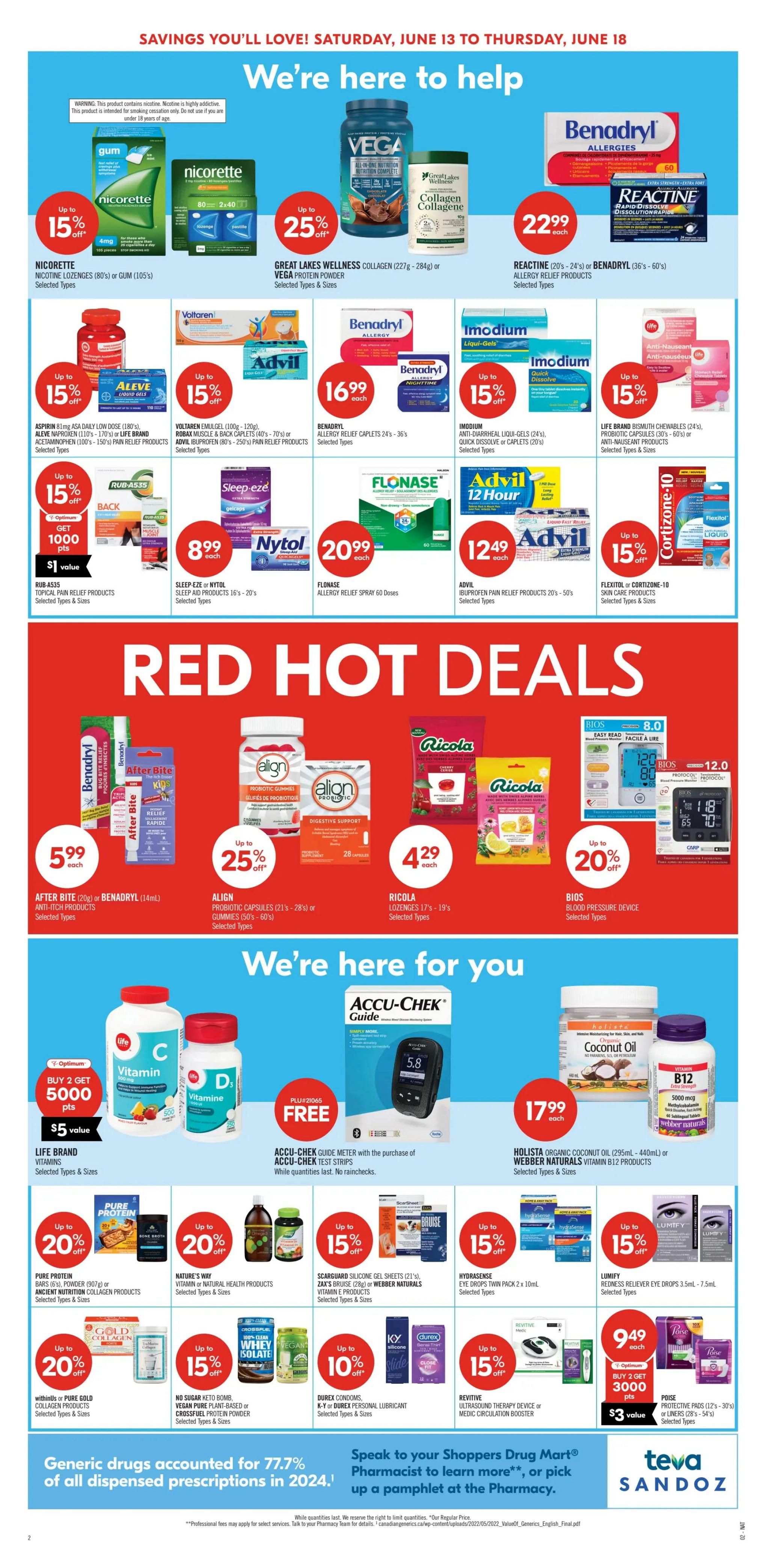 Shoppers Drug Mart (West) Flyer June 13 to 18