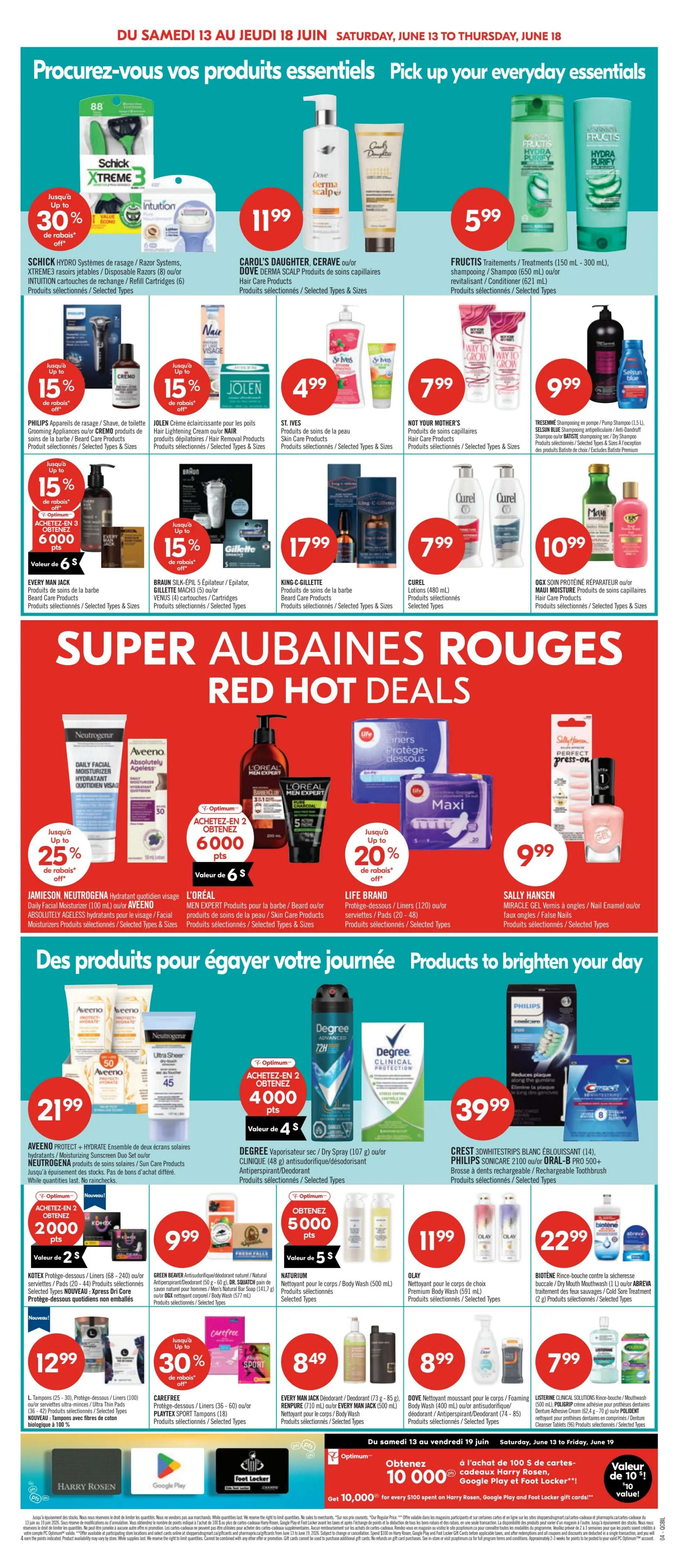 Pharmaprix Flyer June 13 to 18