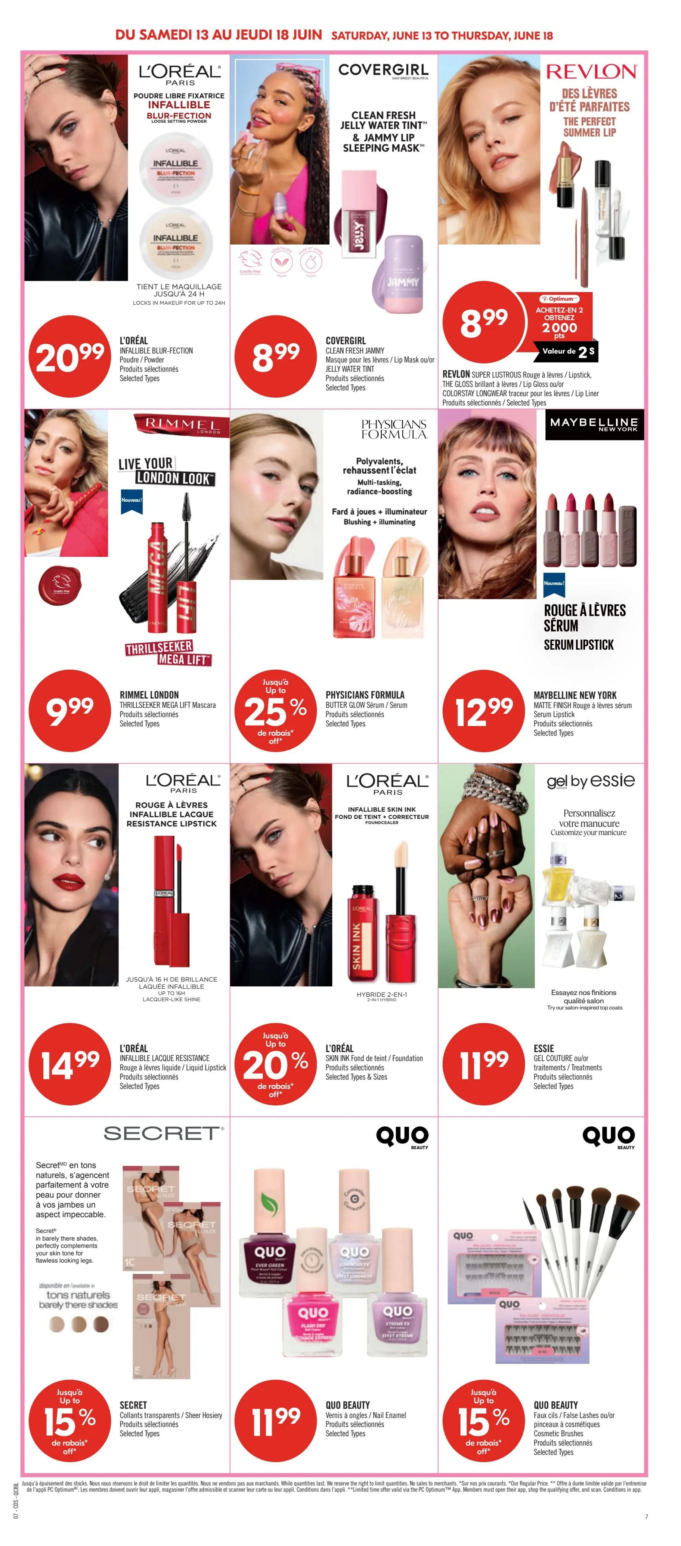 Pharmaprix Flyer June 13 to 18