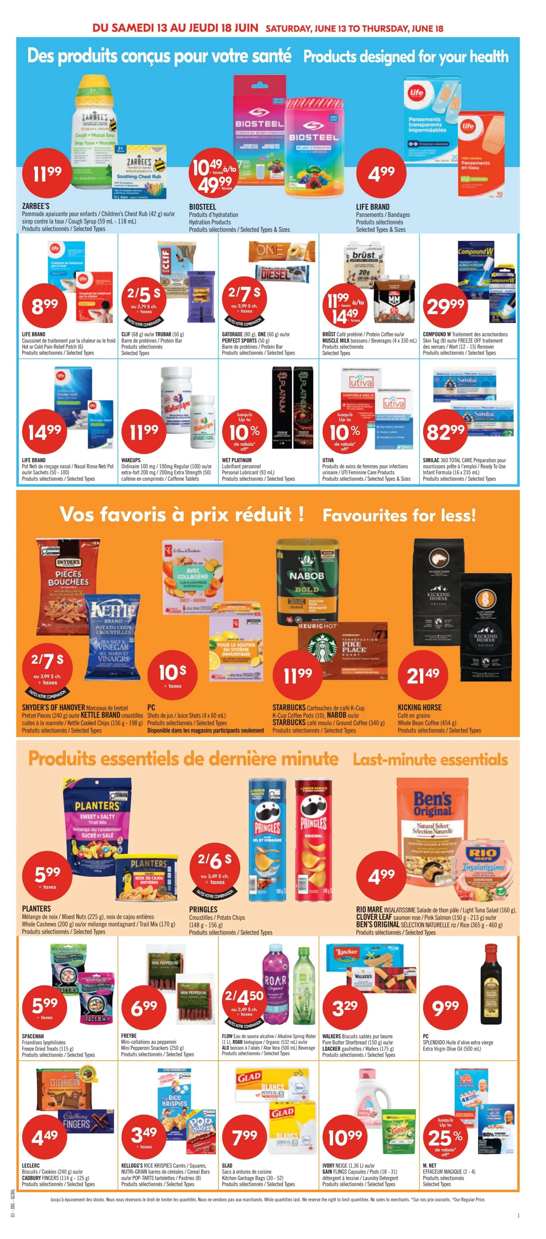 Pharmaprix Flyer June 13 to 18
