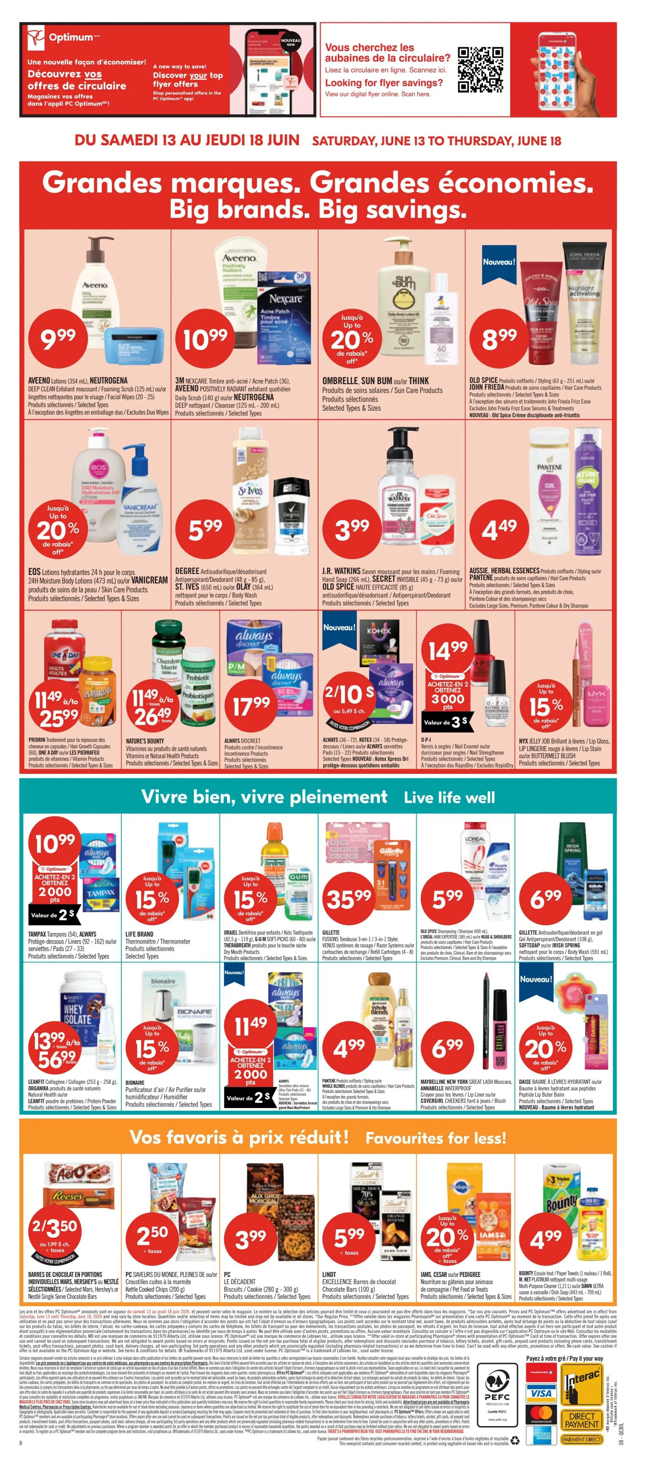 Pharmaprix Flyer June 13 to 18