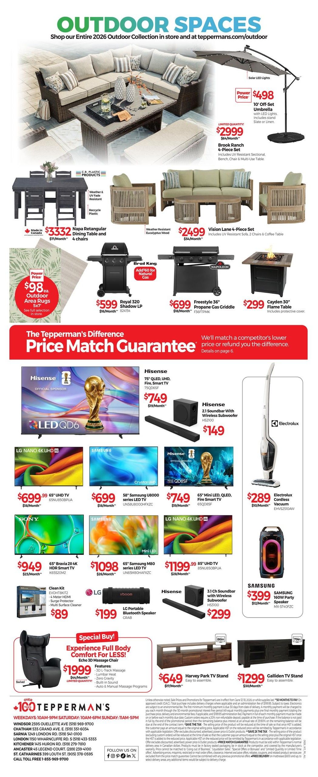 Tepperman's Flyer June 12 to 18