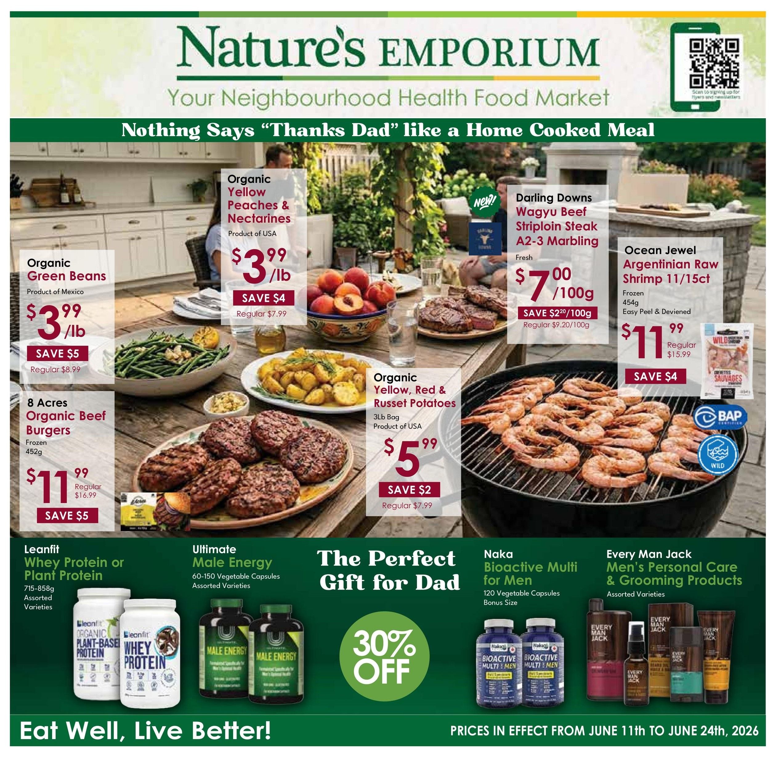 Nature's Emporium Bi-Weekly Flyer June 11 to 24