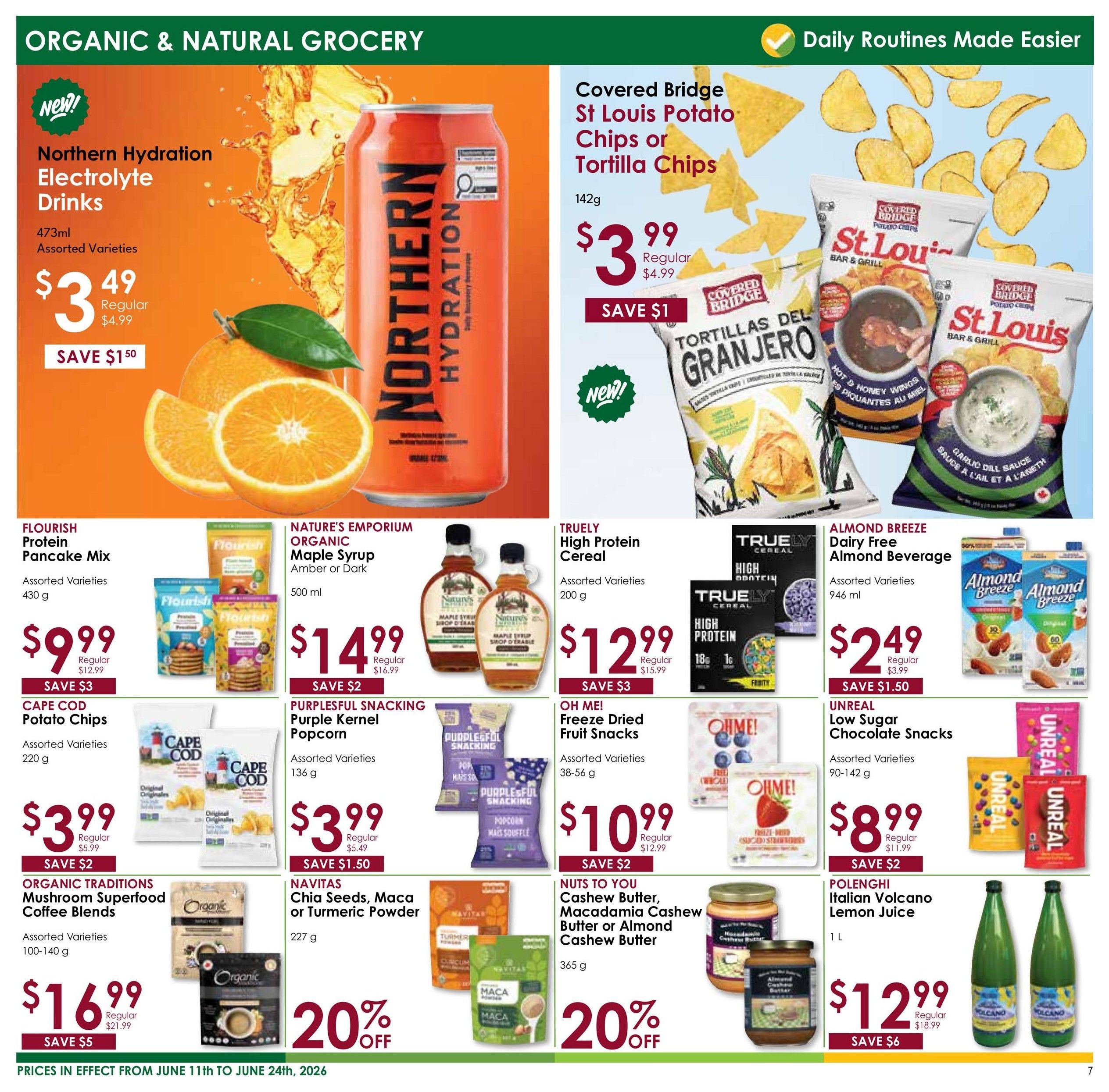 Nature's Emporium Bi-Weekly Flyer June 11 to 24