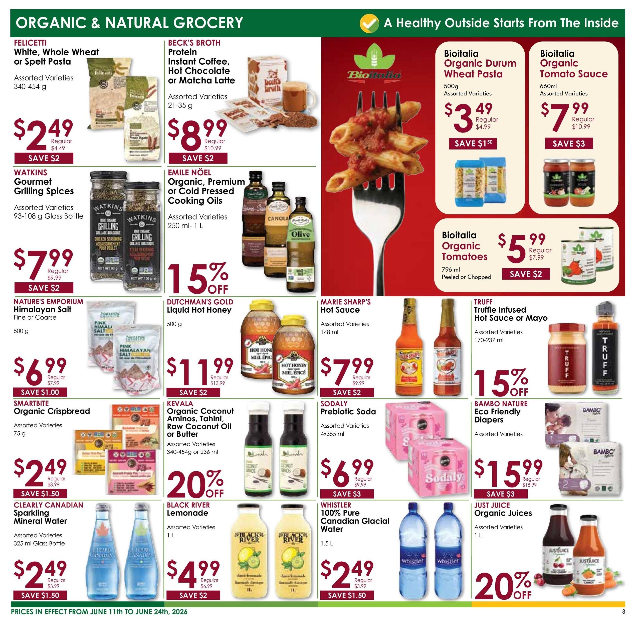 Nature's Emporium Bi-Weekly Flyer June 11 to 24