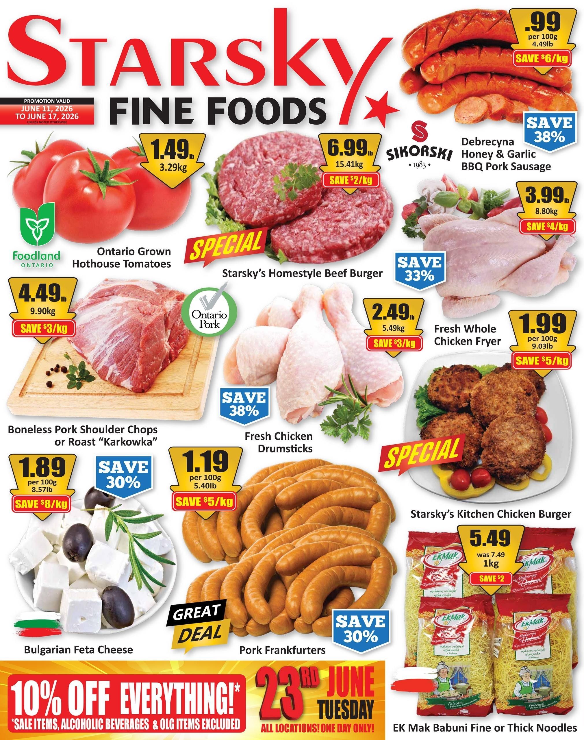 Starsky Foods Flyer June 11 to 17