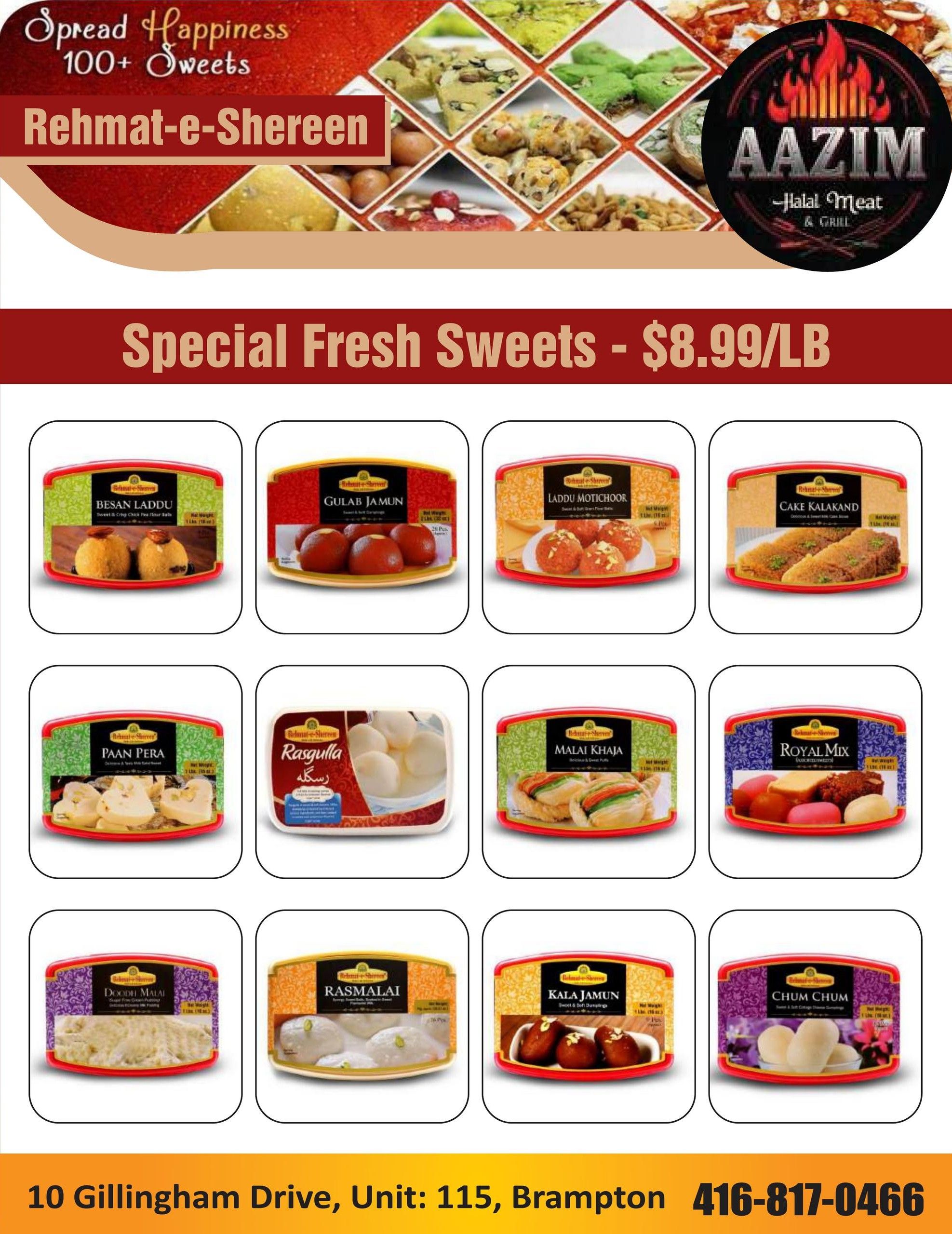 Aazim Halal Meat & Grill Flyer June 11 to 17