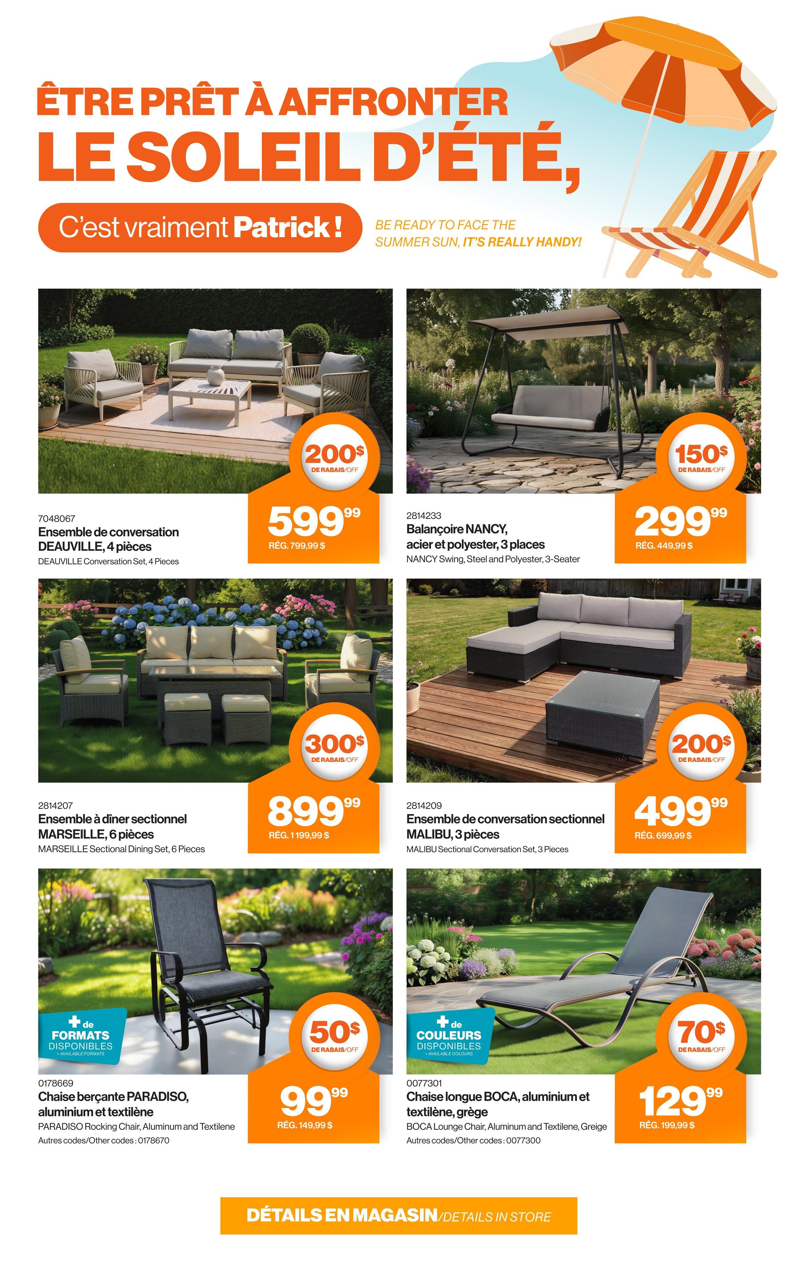 Patrick Morin Flyer June 11 to 17