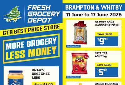 Fresh Grocery Depot Flyer June 11 to 17