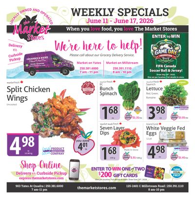 The Market Stores Flyer June 11 to 17
