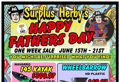Surplus Herby’s Flyer June 15 to 21
