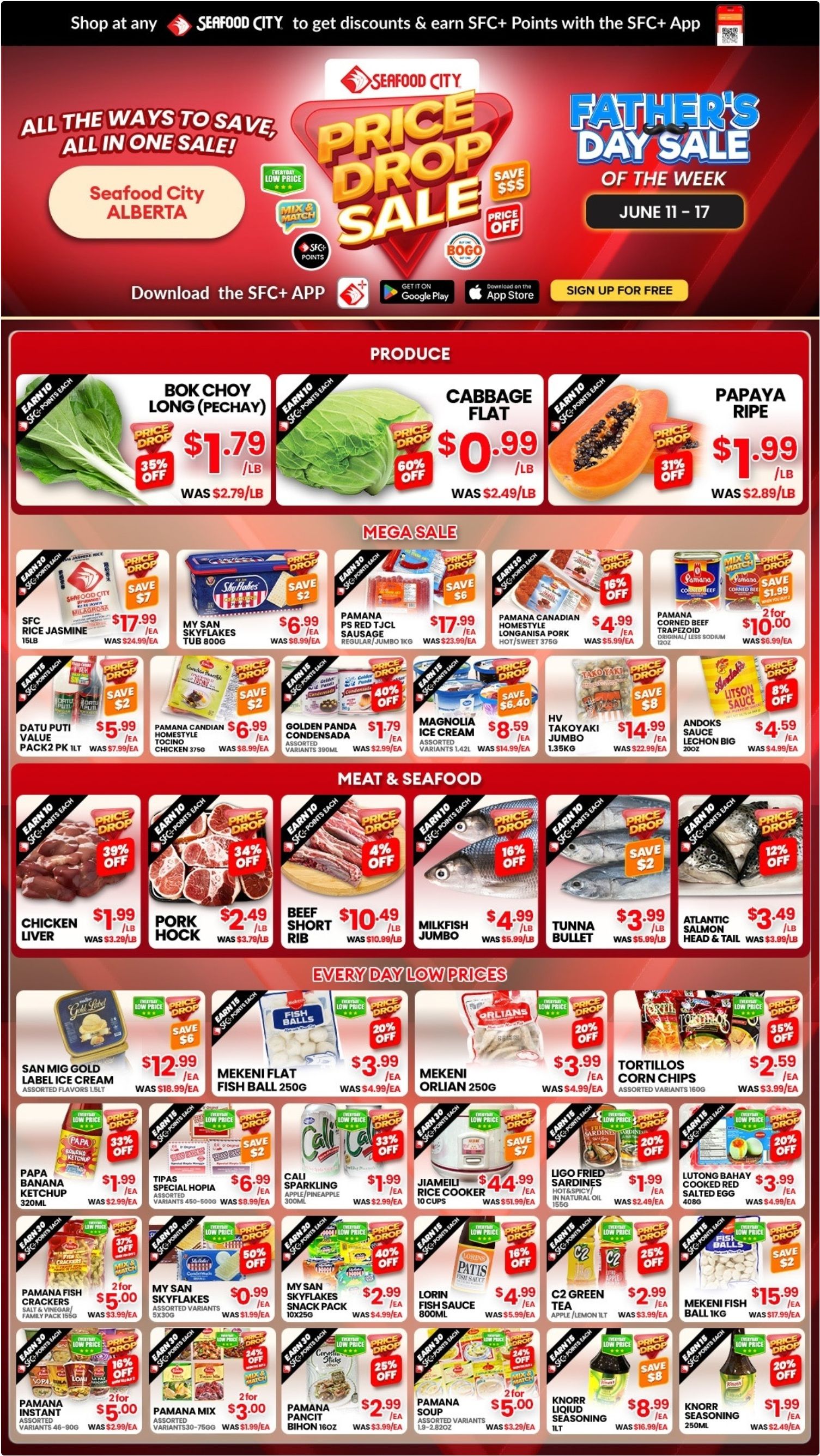 Seafood City Supermarket (AB) Flyer June 11 to 17