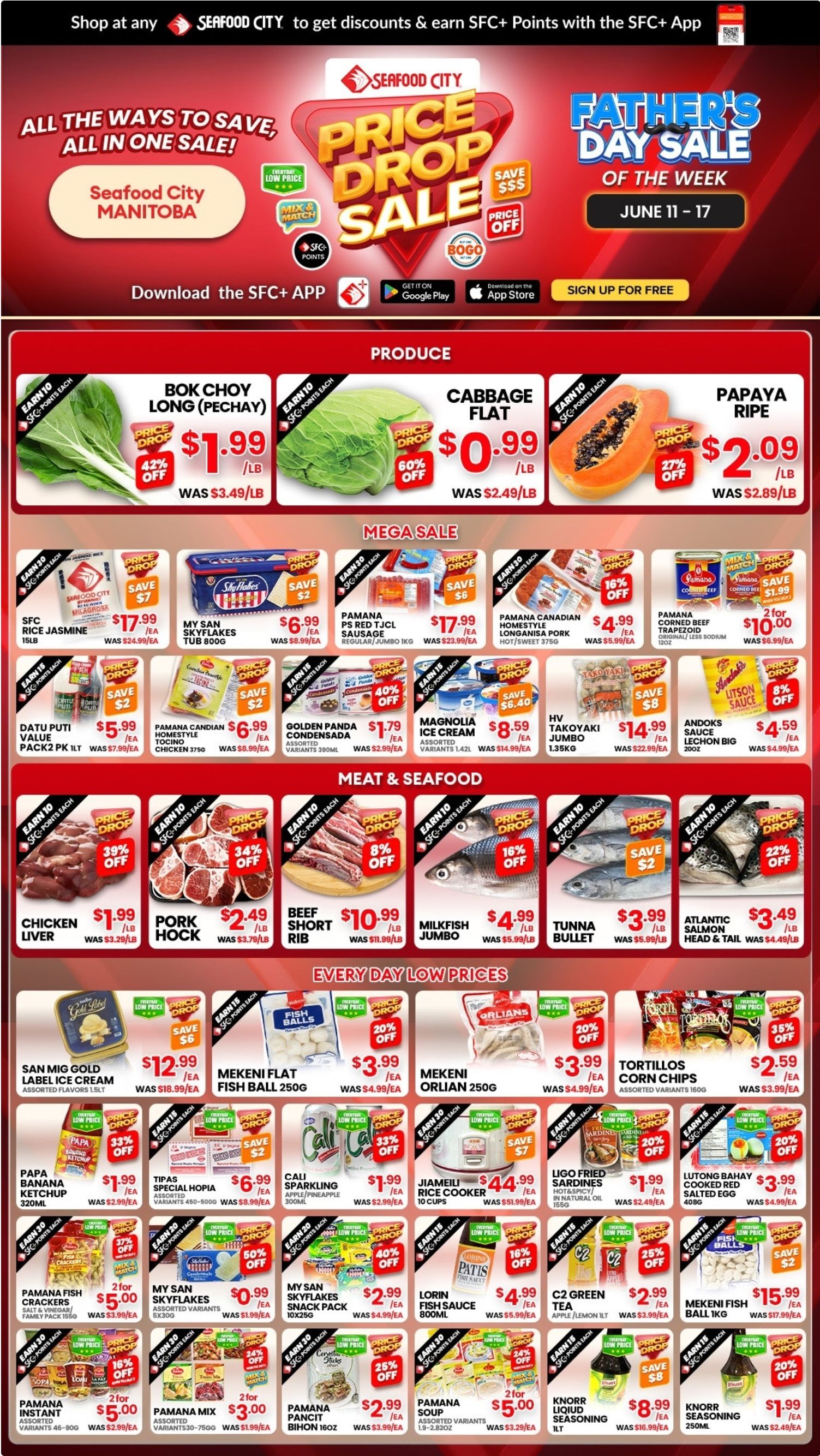 Seafood City Supermarket (MB) Flyer June 11 to 17