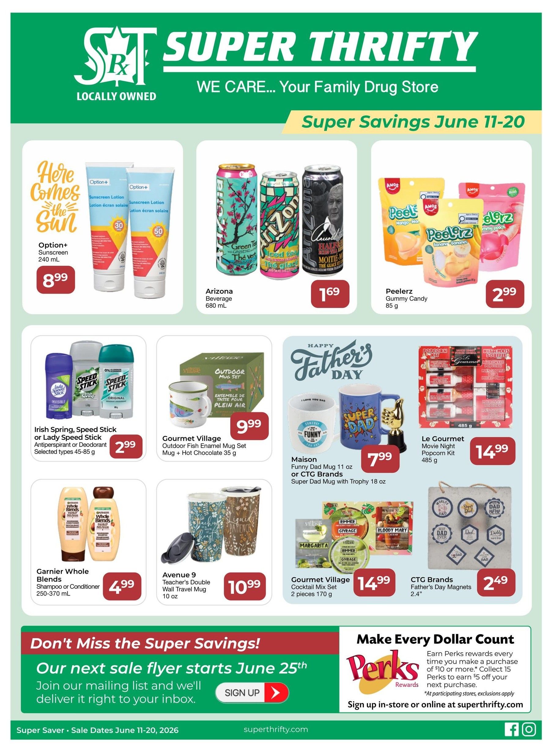 Super Thrifty Flyer June 11 to 20