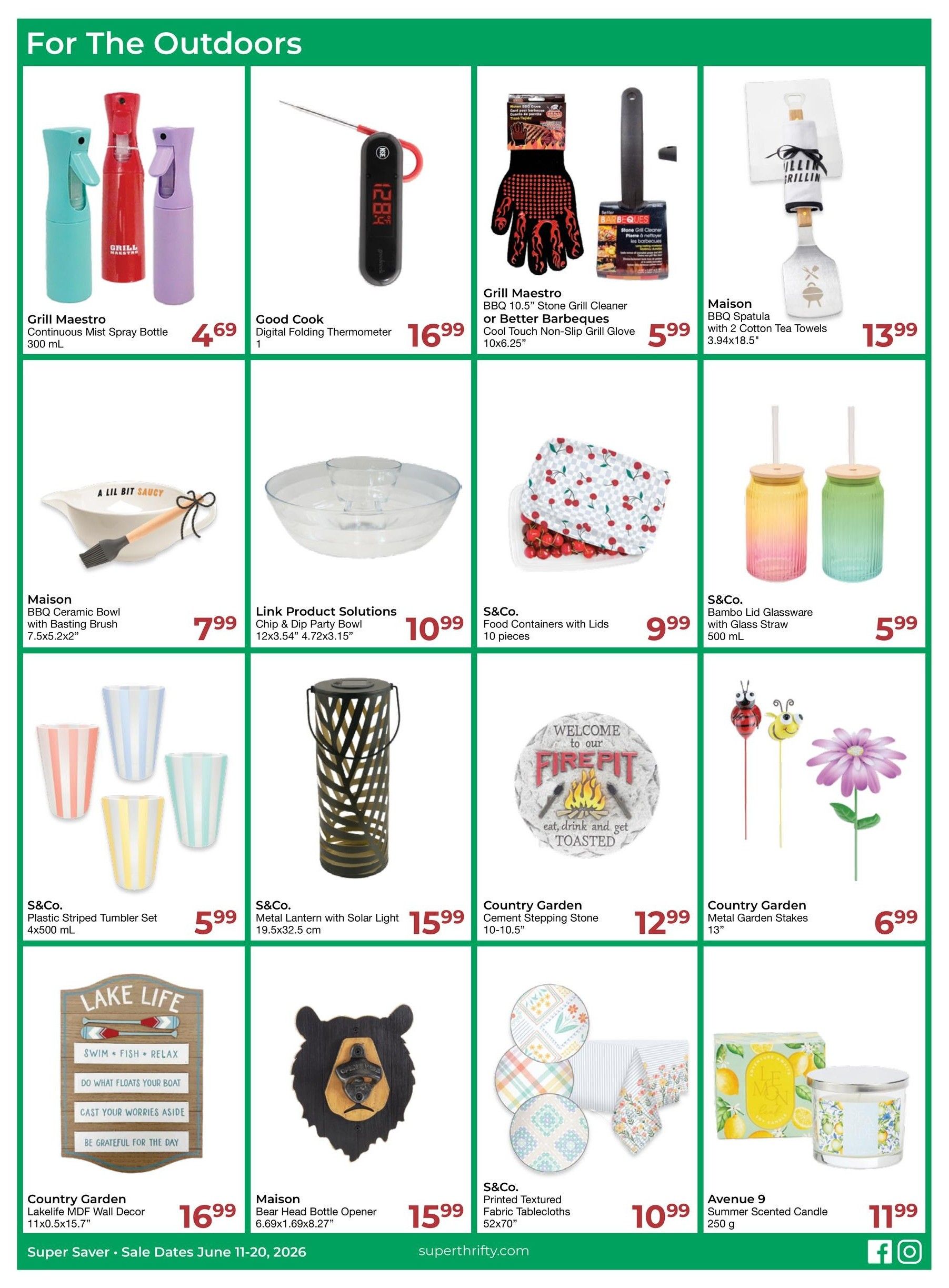 Super Thrifty Flyer June 11 to 20