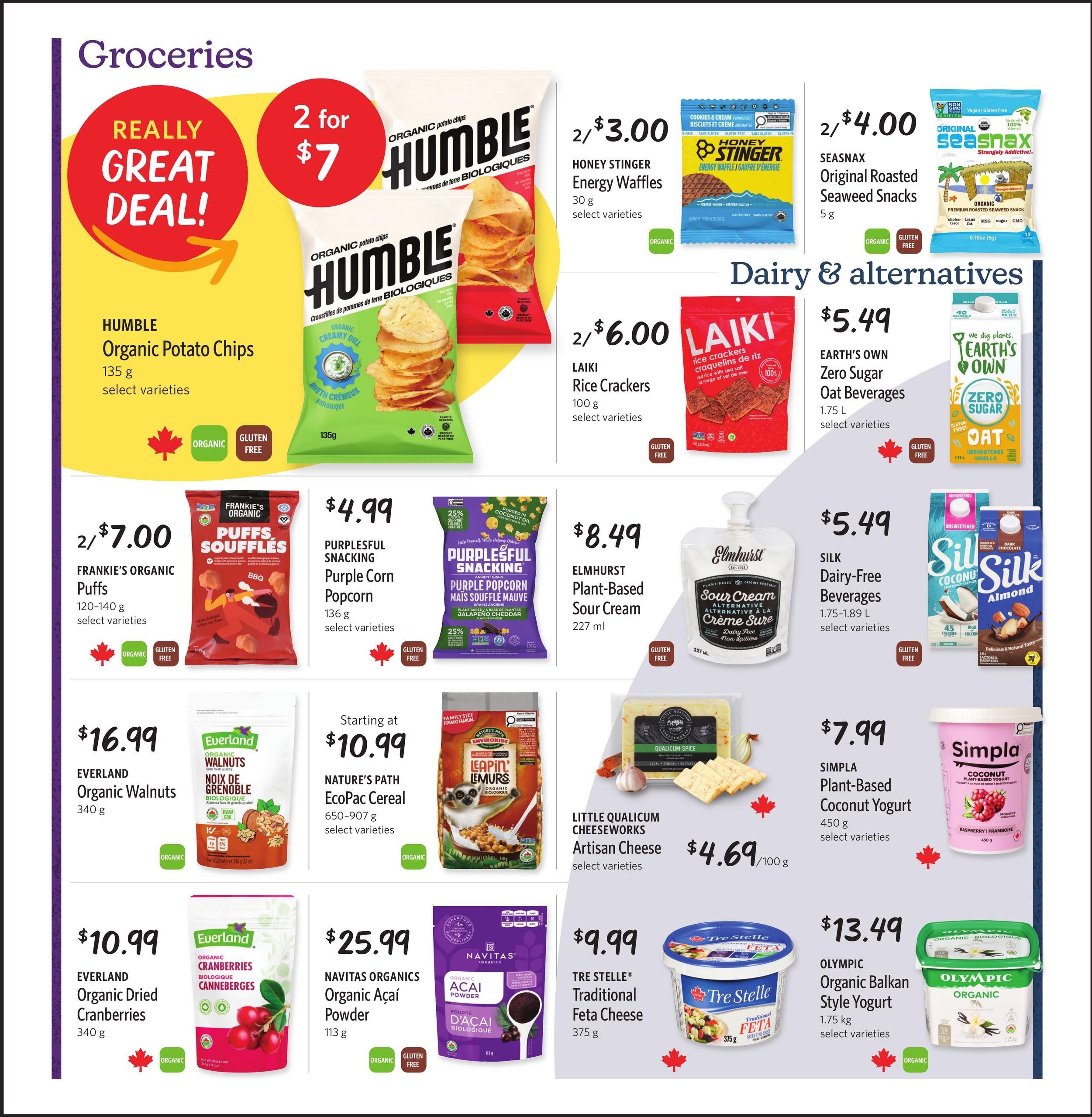 Nature's Fare Markets Flyer June 11 to 24