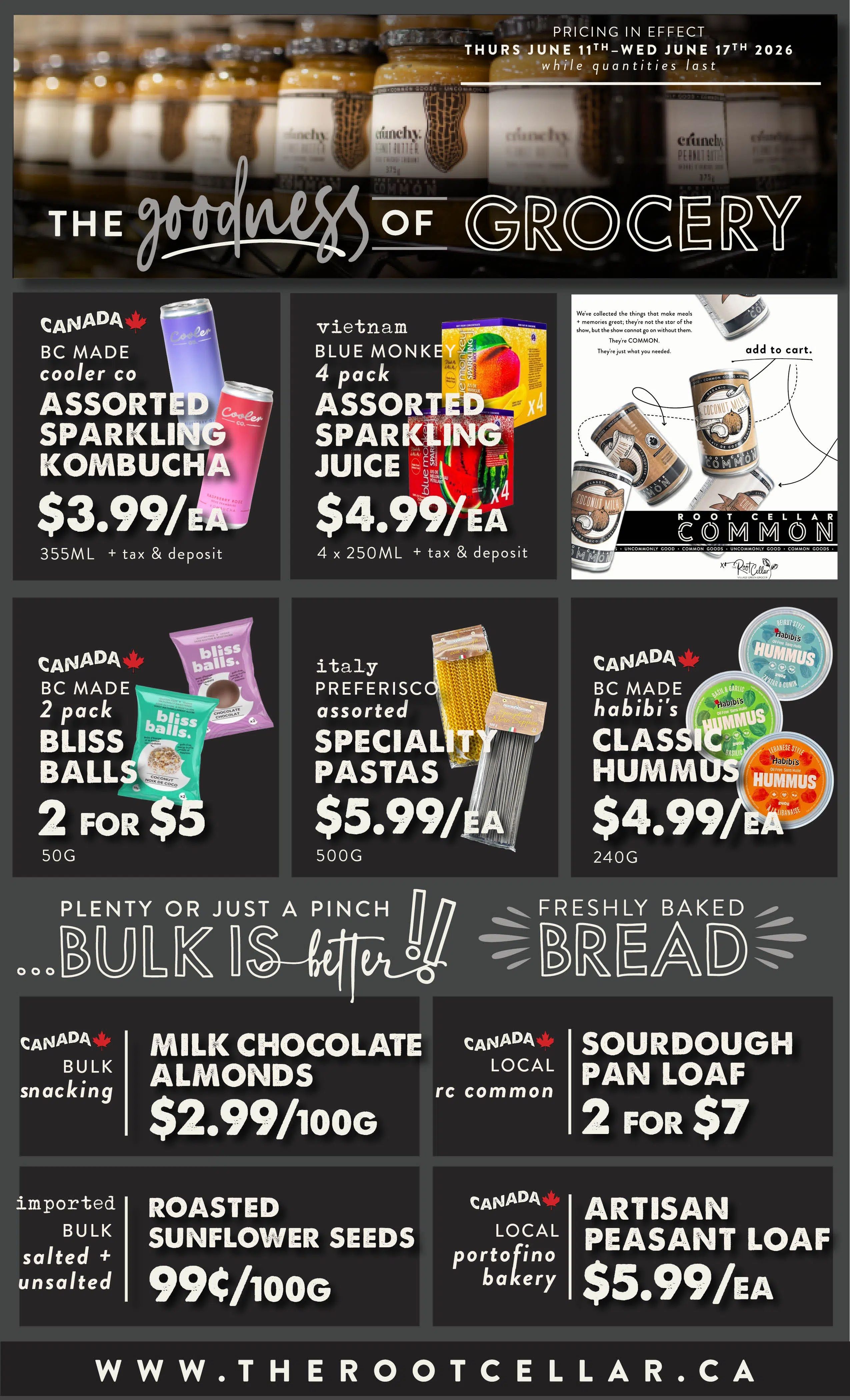 The Root Cellar Flyer June 11 to 17