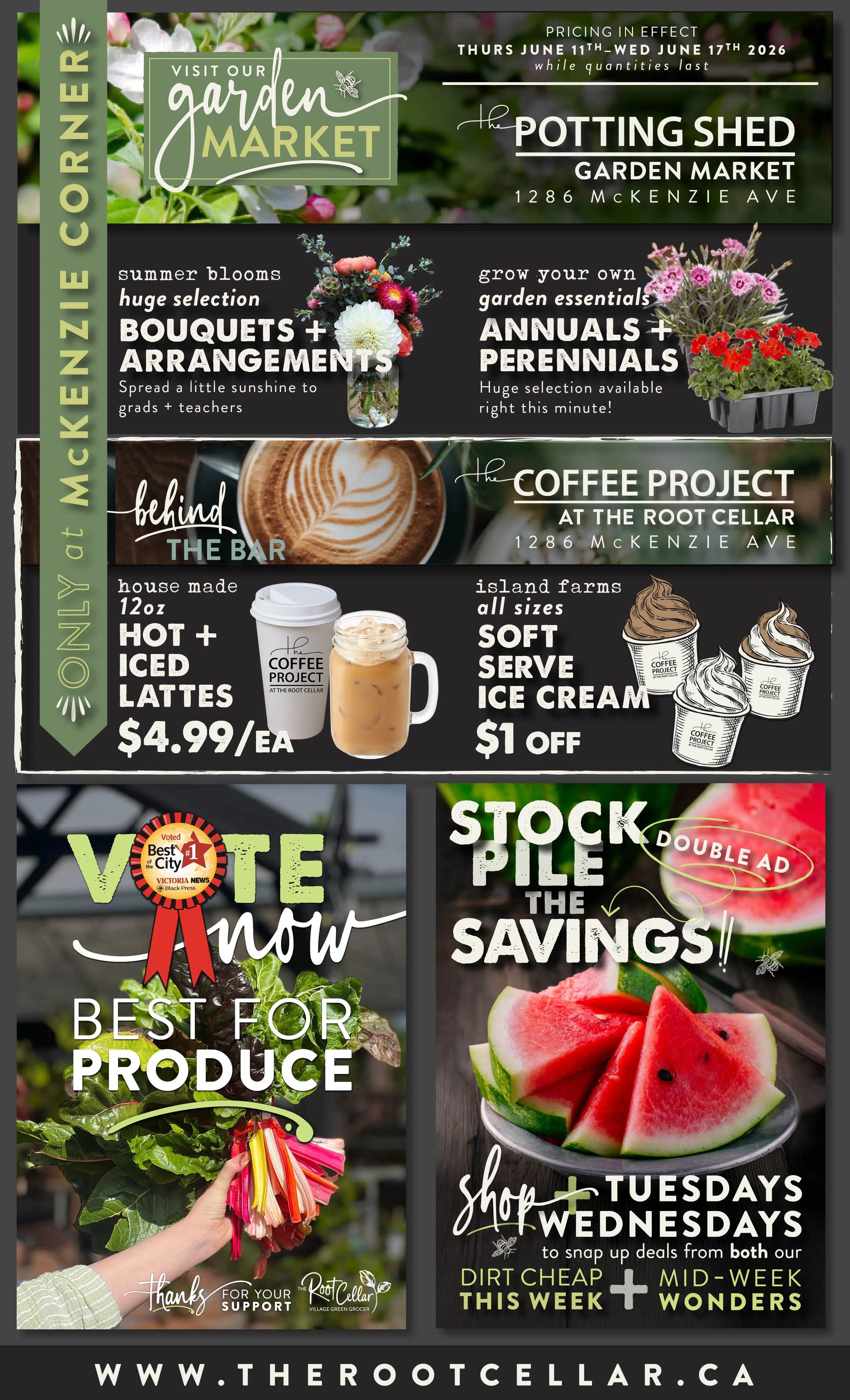 The Root Cellar Flyer June 11 to 17